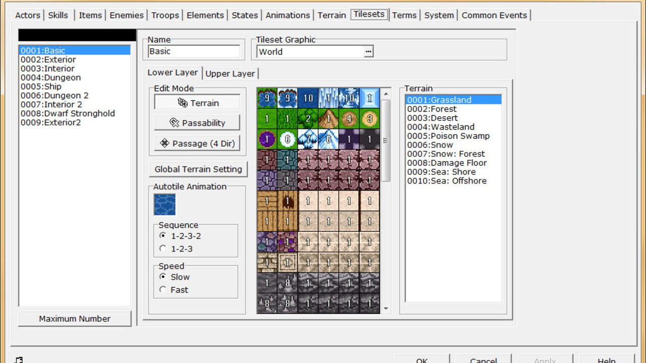 Screenshot for RPG Maker 2000