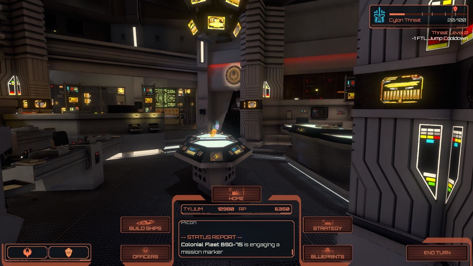 Screenshot for Battlestar Galactica Deadlock: Resurrection