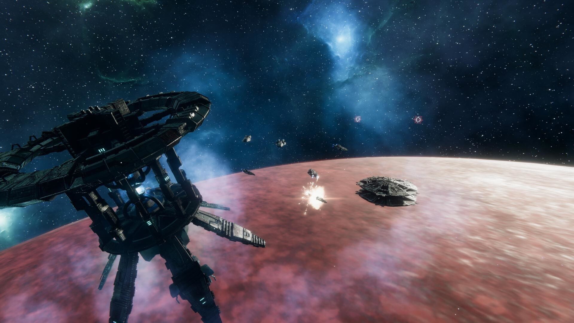Screenshot for Battlestar Galactica Deadlock: Resurrection
