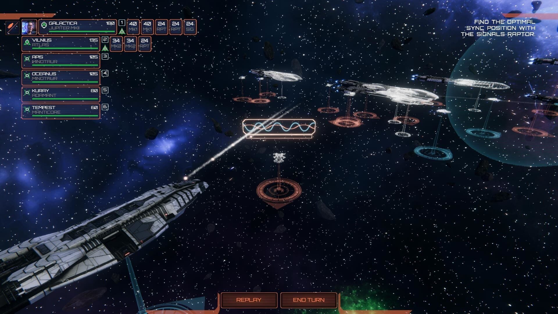 Screenshot for Battlestar Galactica Deadlock: Resurrection