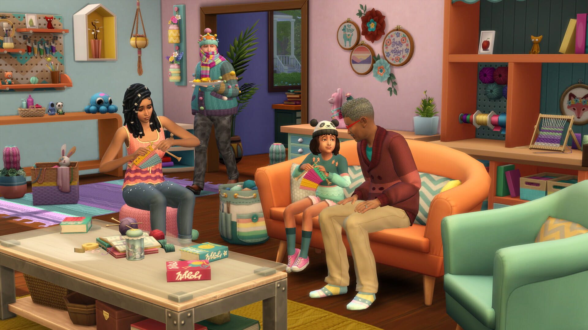 Screenshot for The Sims 4: Nifty Knitting Stuff