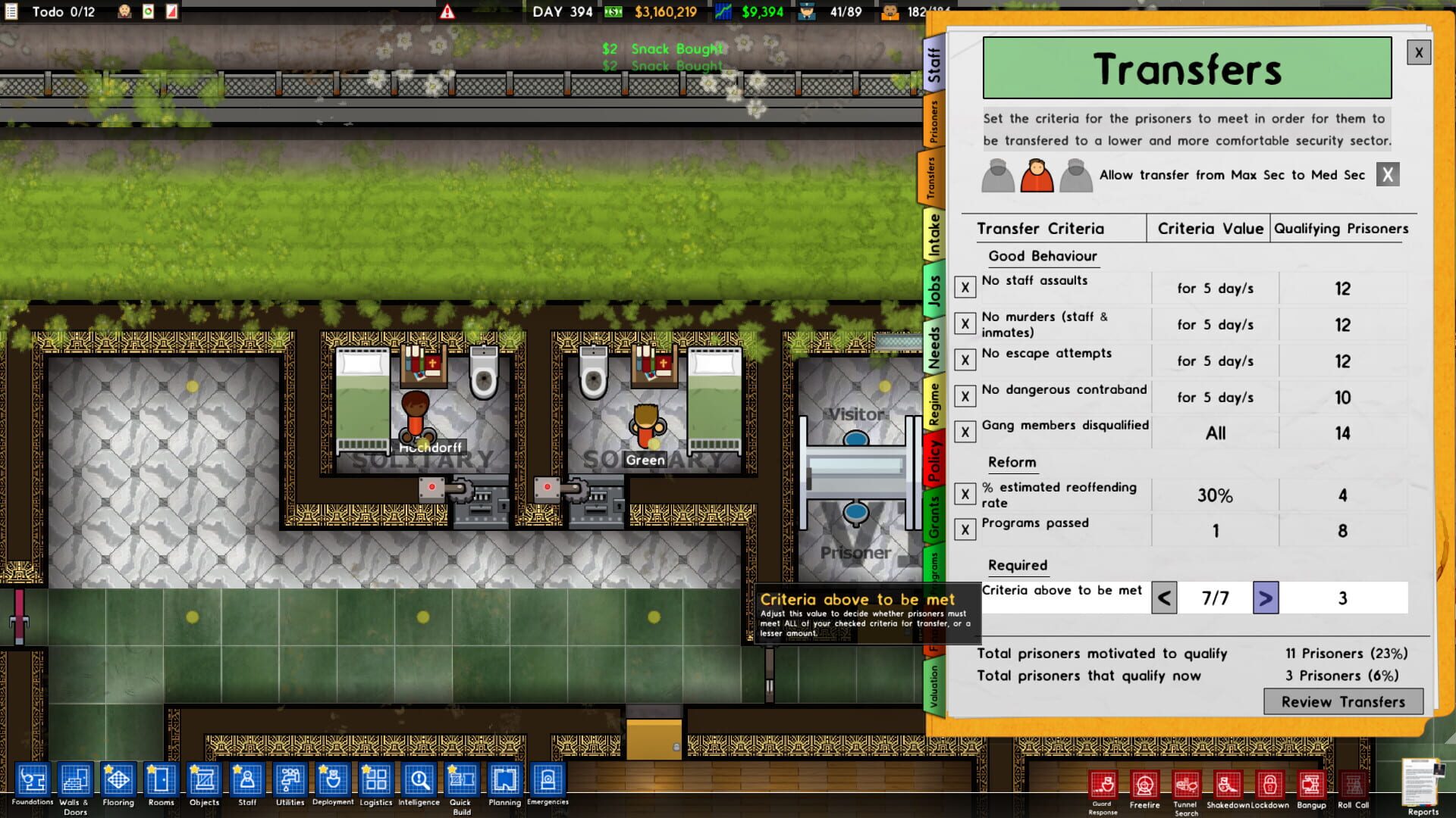Screenshot for Prison Architect: Cleared for Transfer