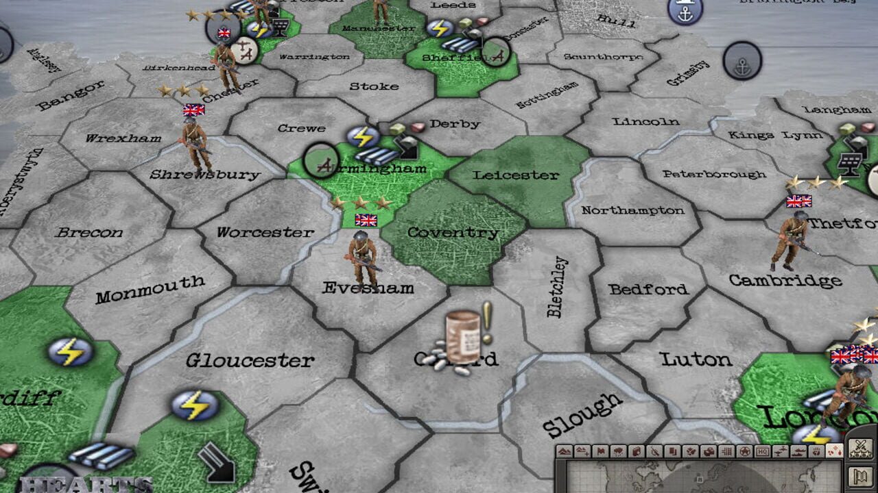 Screenshot for Hearts of Iron III: For the Motherland