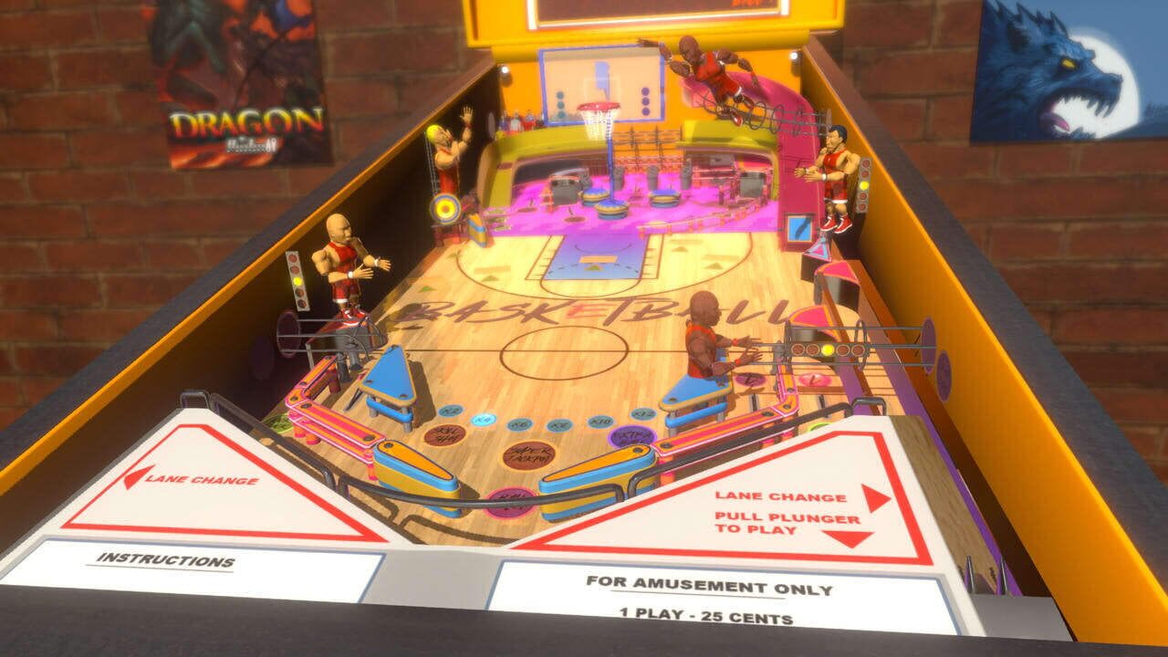 Screenshot for Basketball Pinball