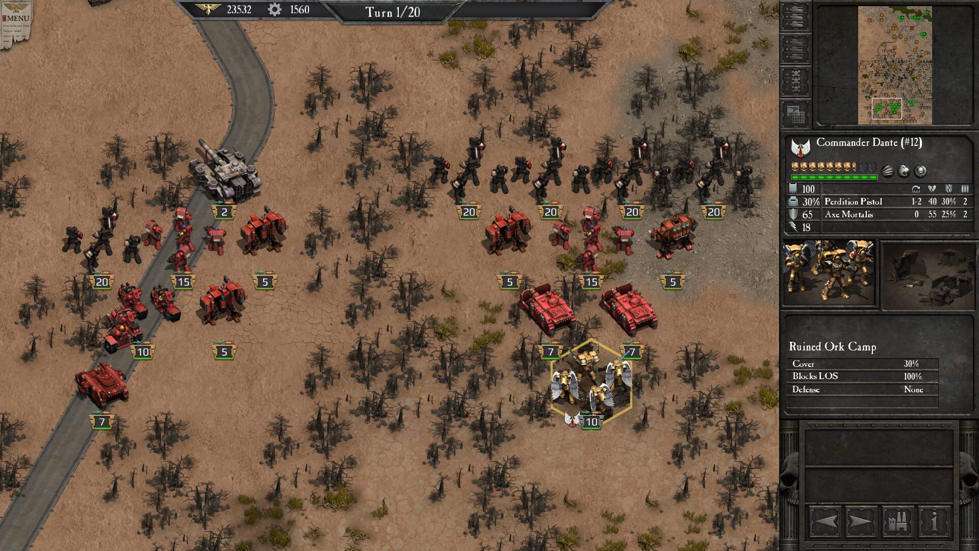 Screenshot for Warhammer 40,000: Armageddon - Angels of Death
