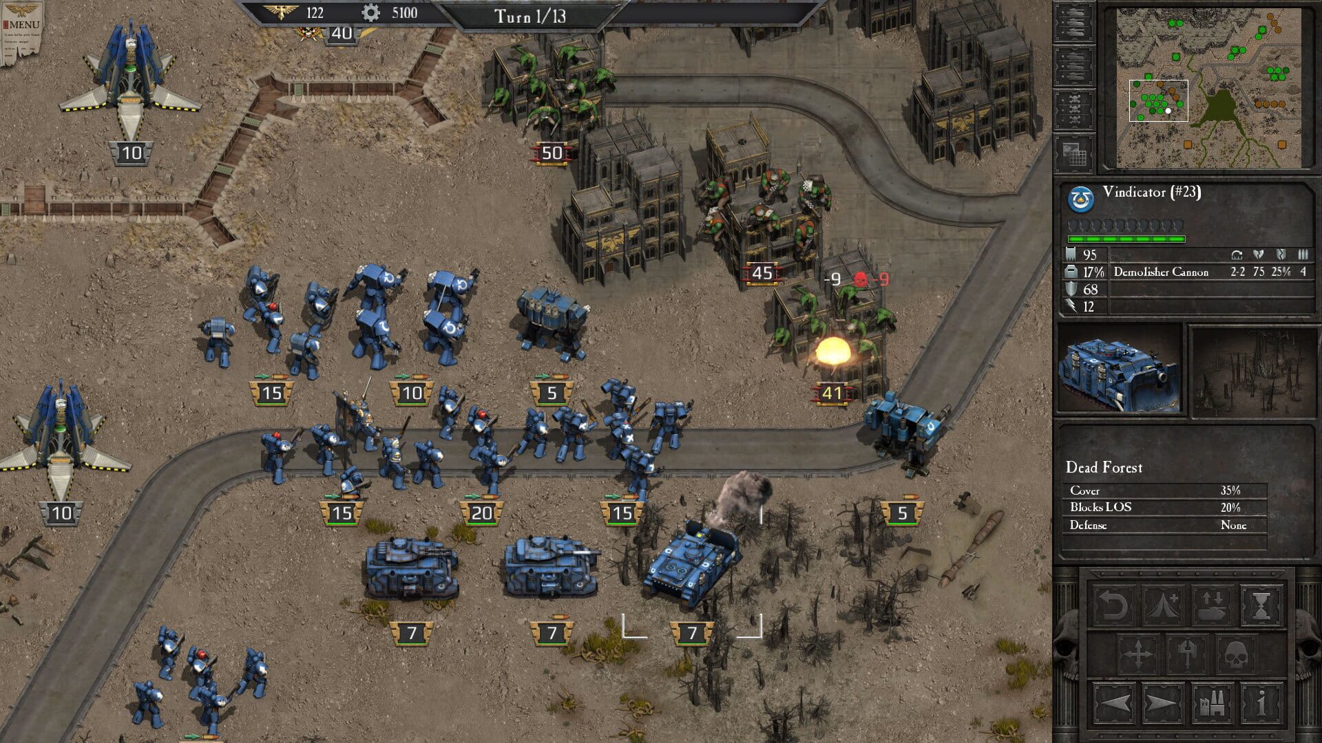 Screenshot for Warhammer 40,000: Armageddon - Glory of Macragge