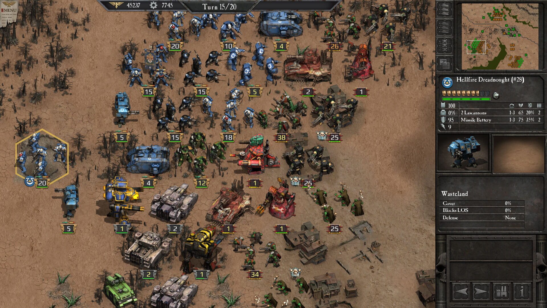 Screenshot for Warhammer 40,000: Armageddon - Glory of Macragge