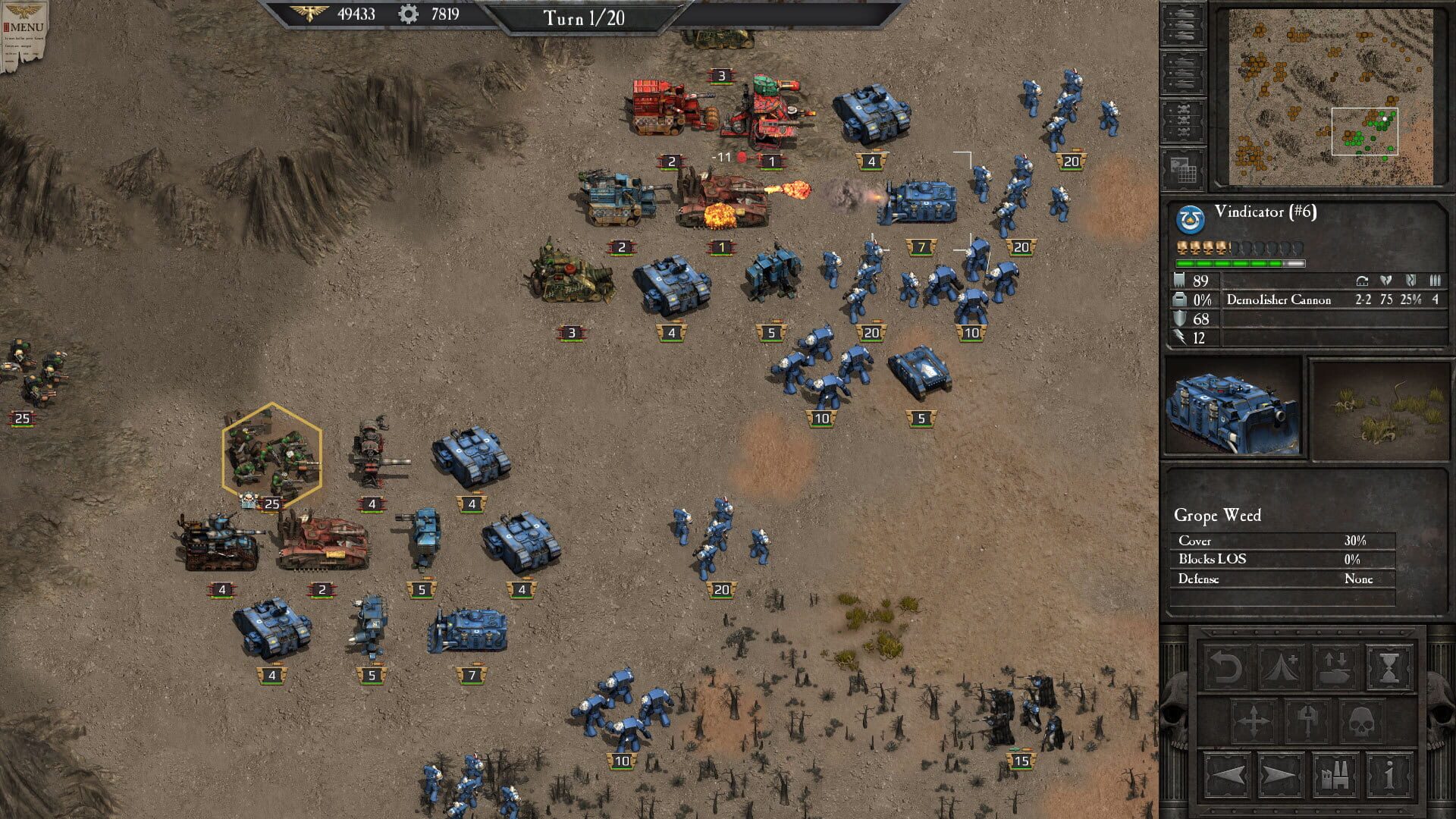 Screenshot for Warhammer 40,000: Armageddon - Glory of Macragge