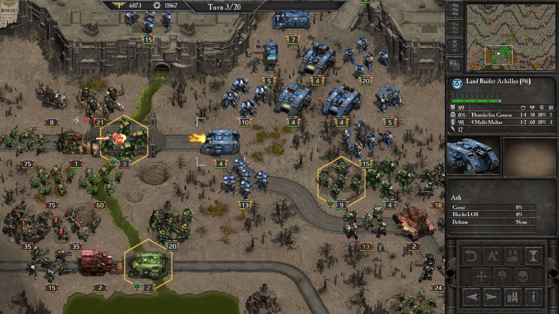 Screenshot for Warhammer 40,000: Armageddon - Glory of Macragge