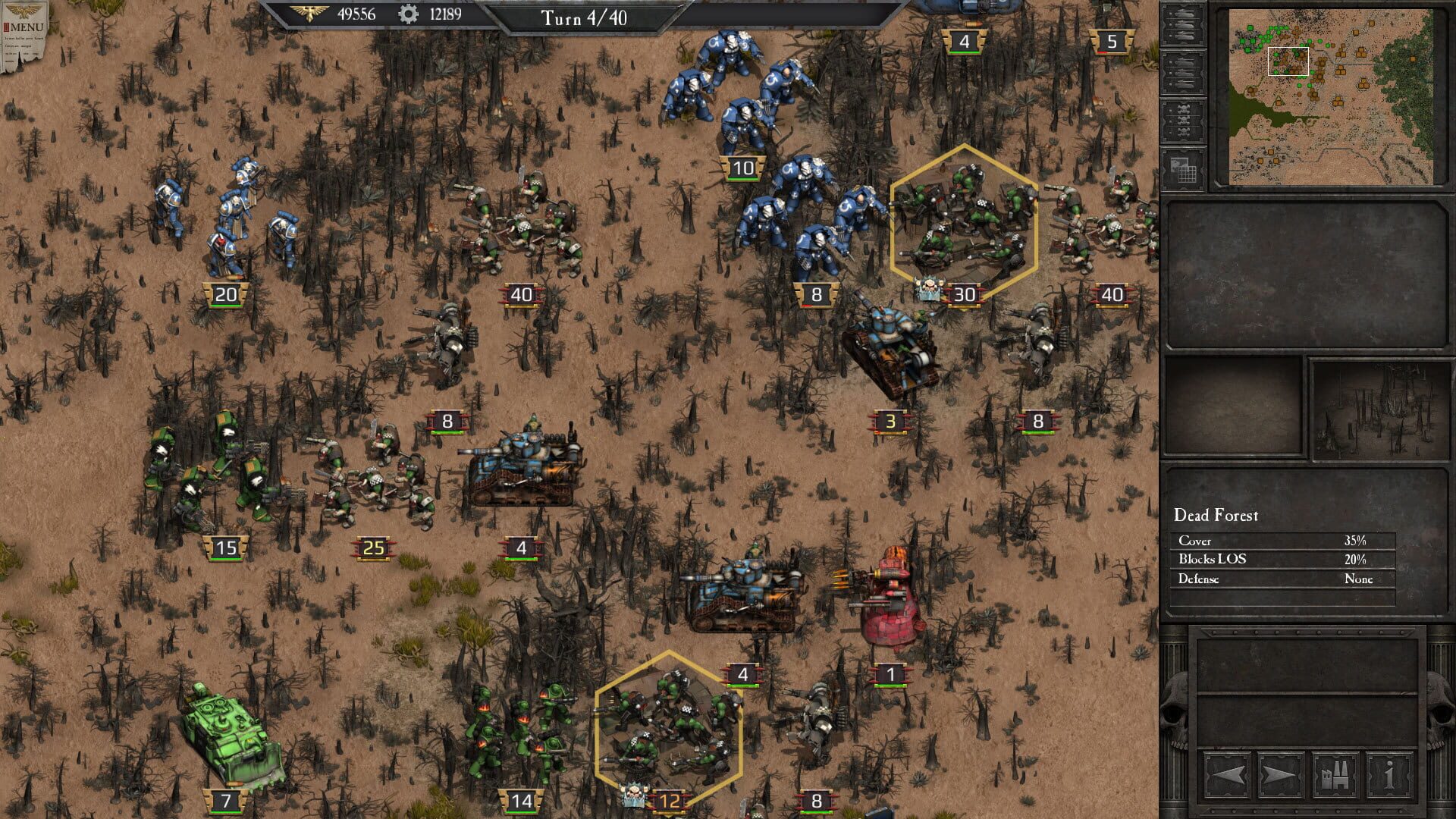 Screenshot for Warhammer 40,000: Armageddon - Glory of Macragge