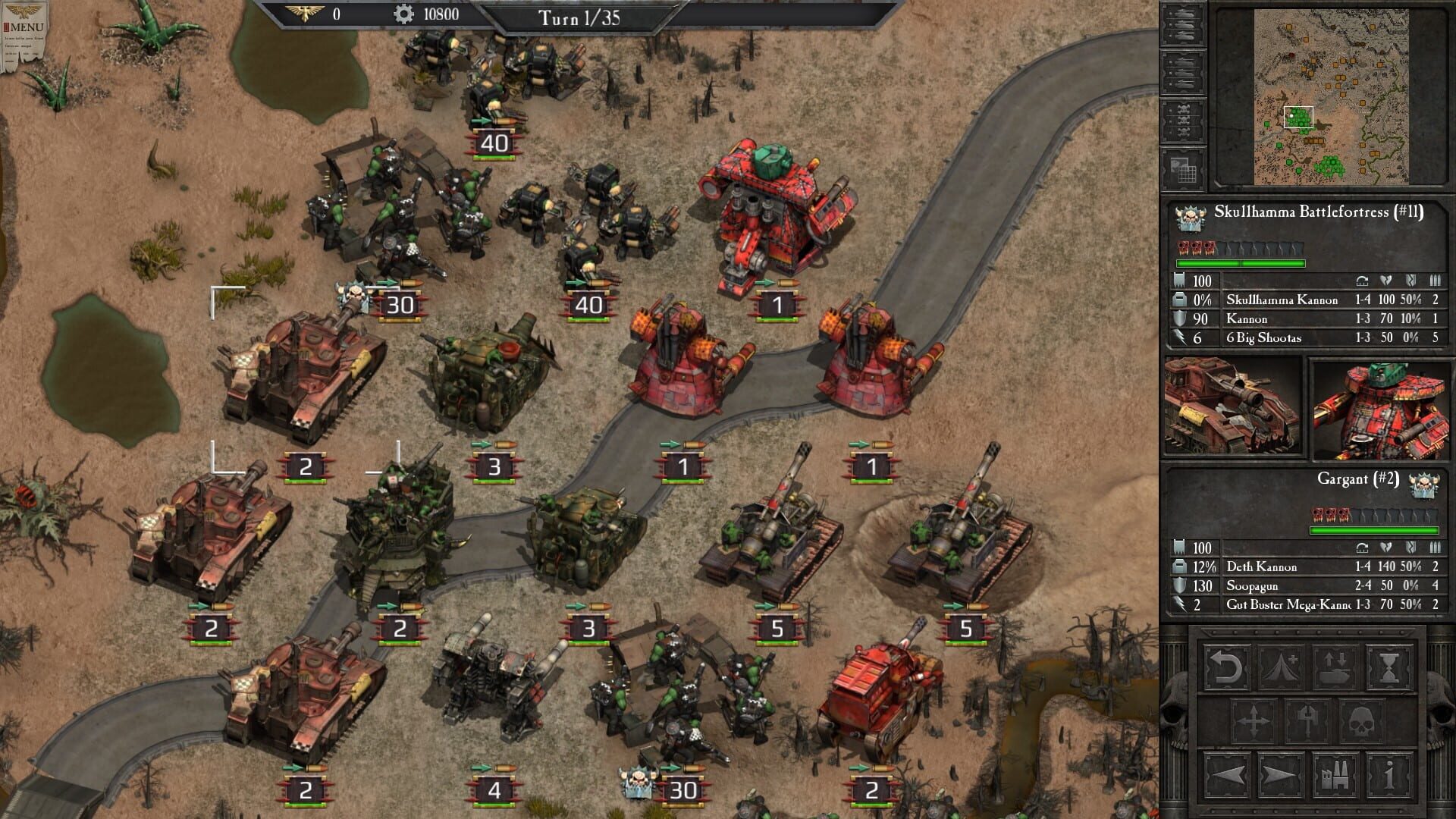 Screenshot for Warhammer 40,000: Armageddon - Untold Battles