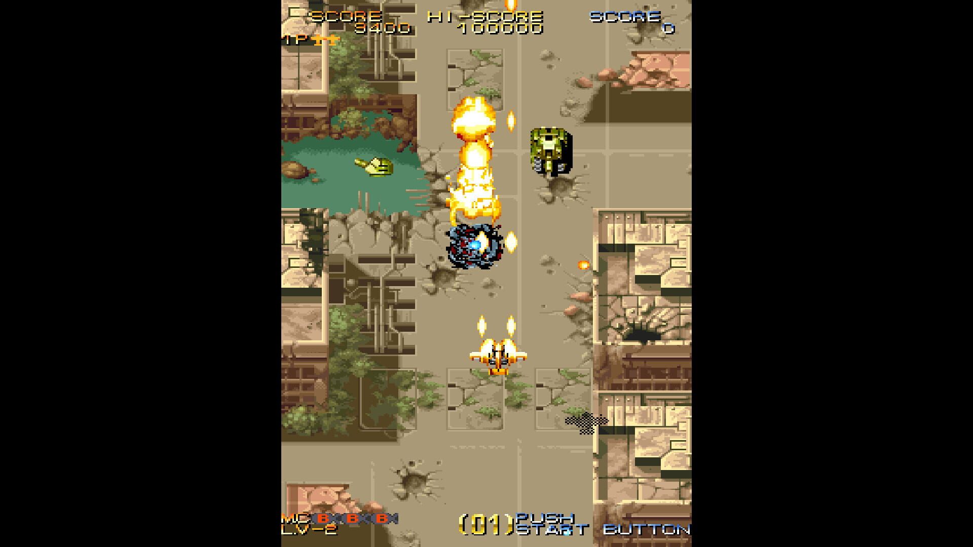 Screenshot for Capcom Arcade Stadium: Varth - Operation Thunderstorm