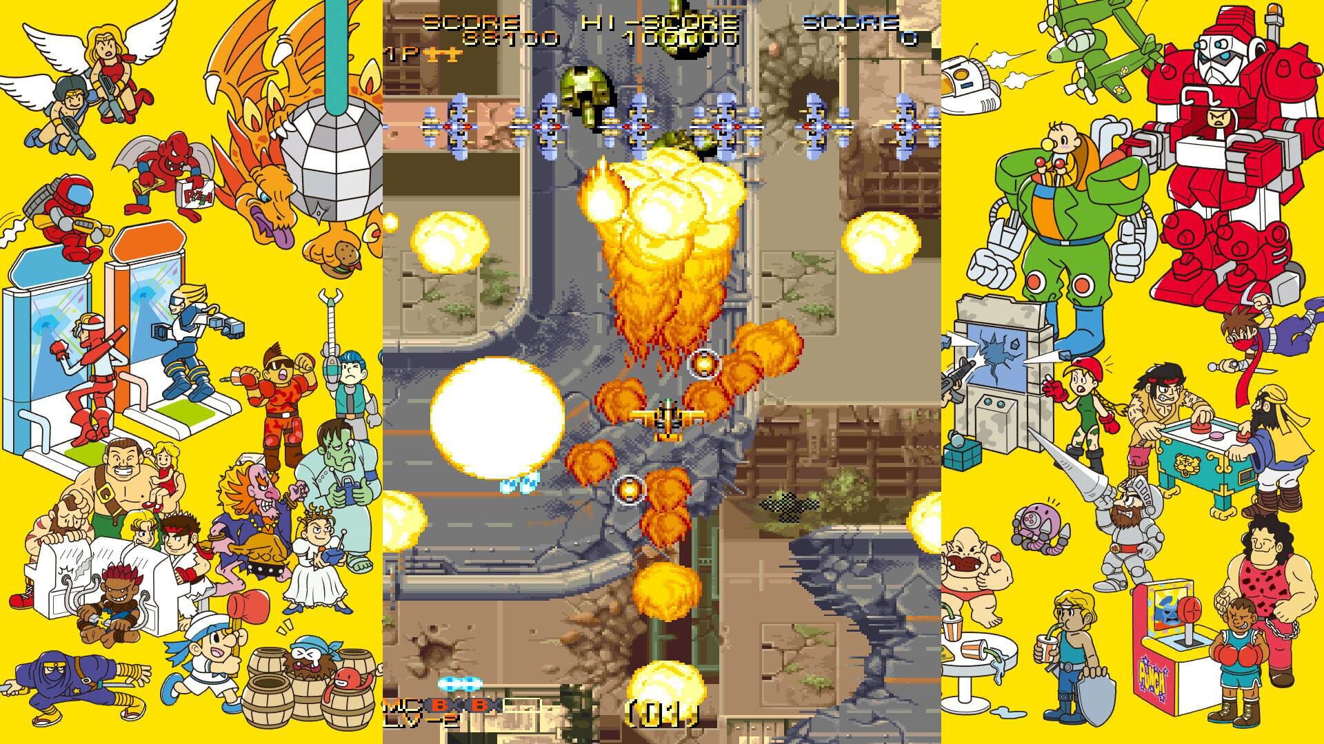 Screenshot for Capcom Arcade Stadium: Varth - Operation Thunderstorm