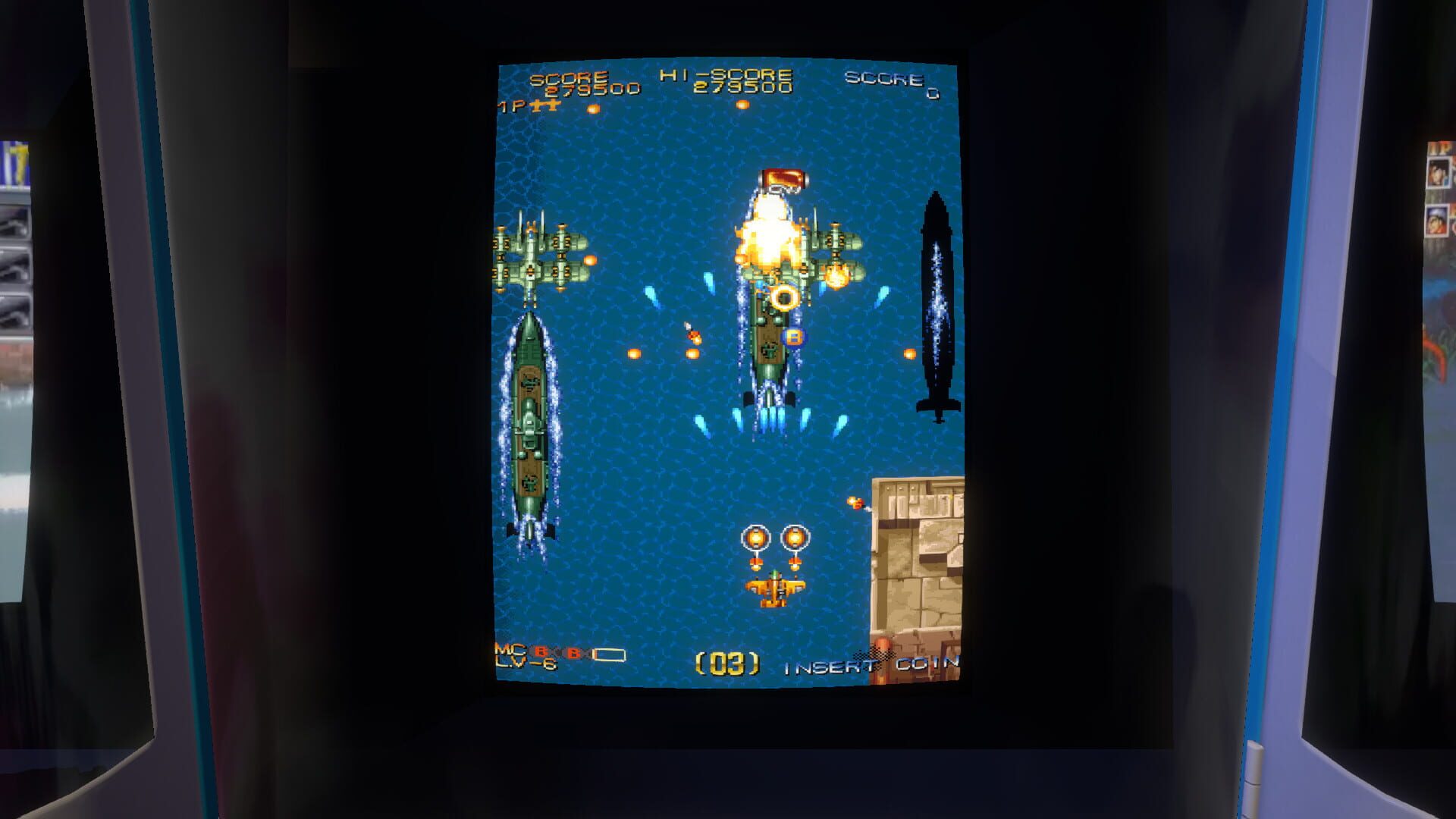 Screenshot for Capcom Arcade Stadium: Varth - Operation Thunderstorm