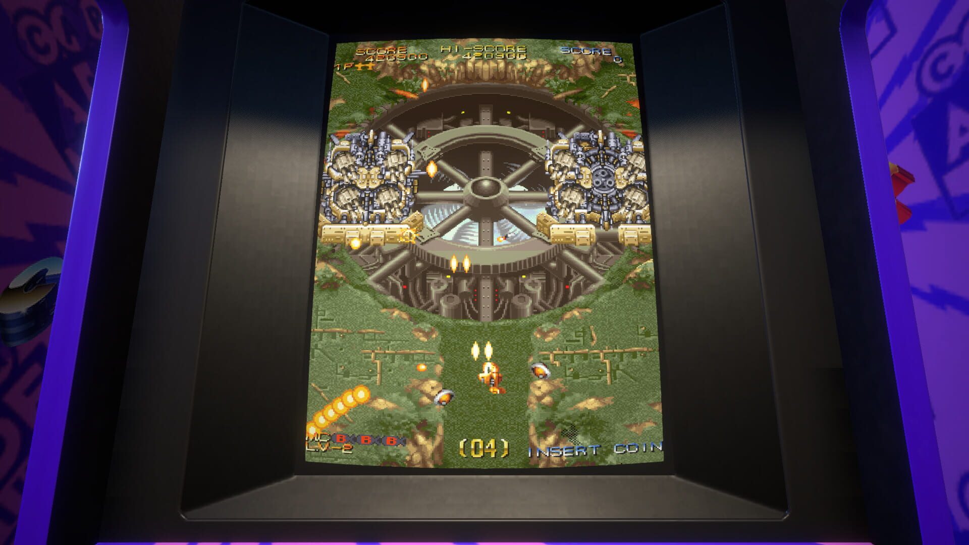 Screenshot for Capcom Arcade Stadium: Varth - Operation Thunderstorm