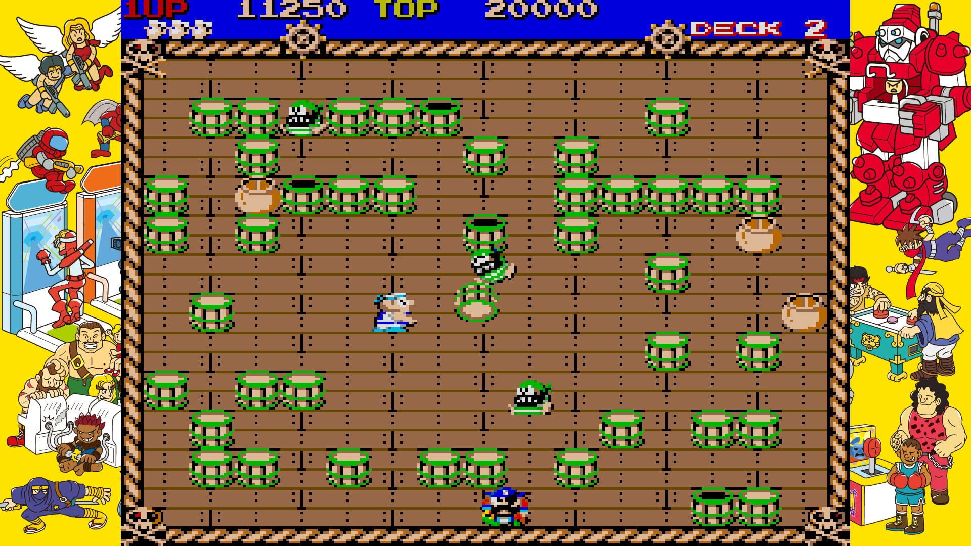 Screenshot for Capcom Arcade Stadium: Pirate Ship Higemaru