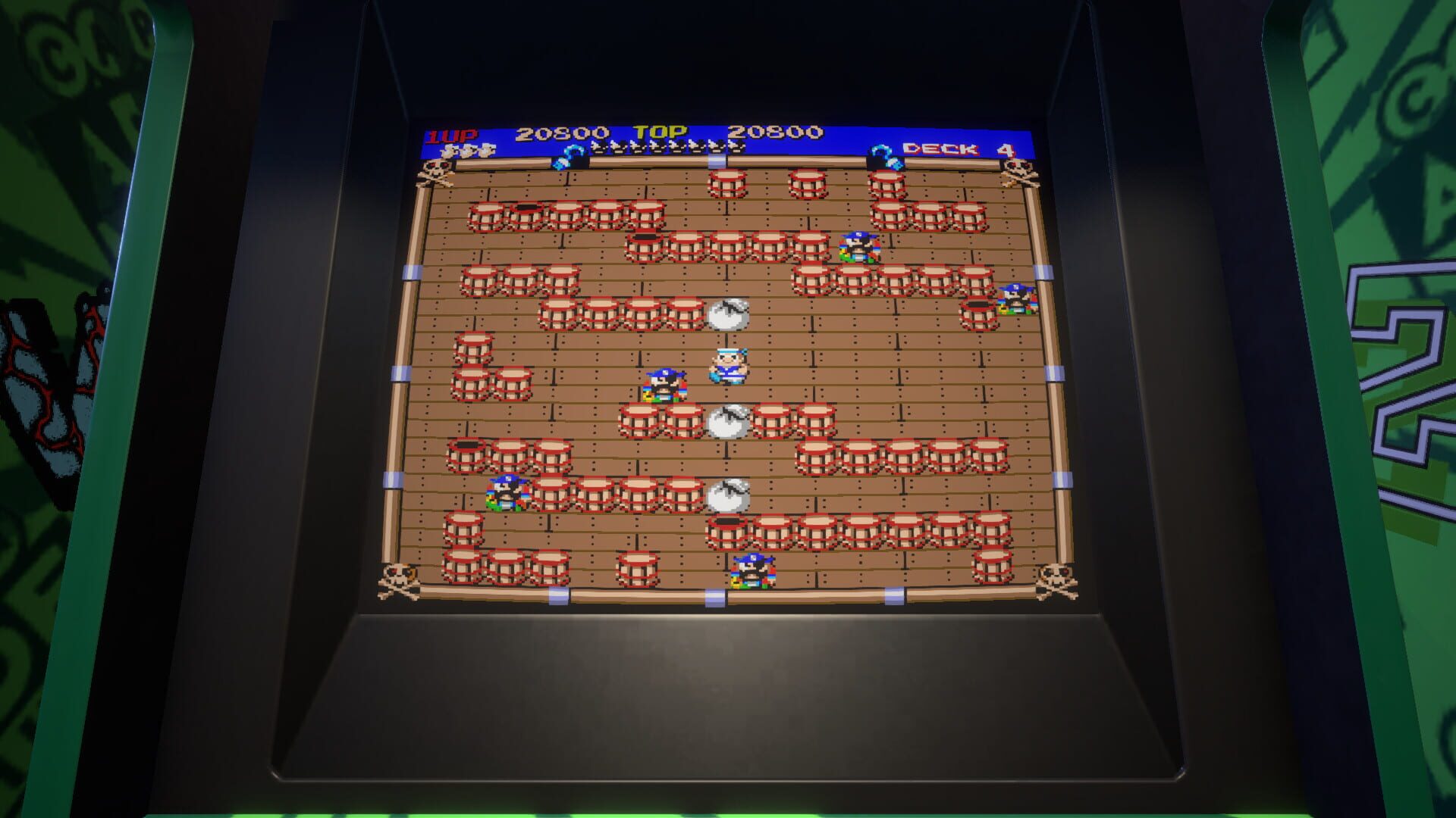 Screenshot for Capcom Arcade Stadium: Pirate Ship Higemaru