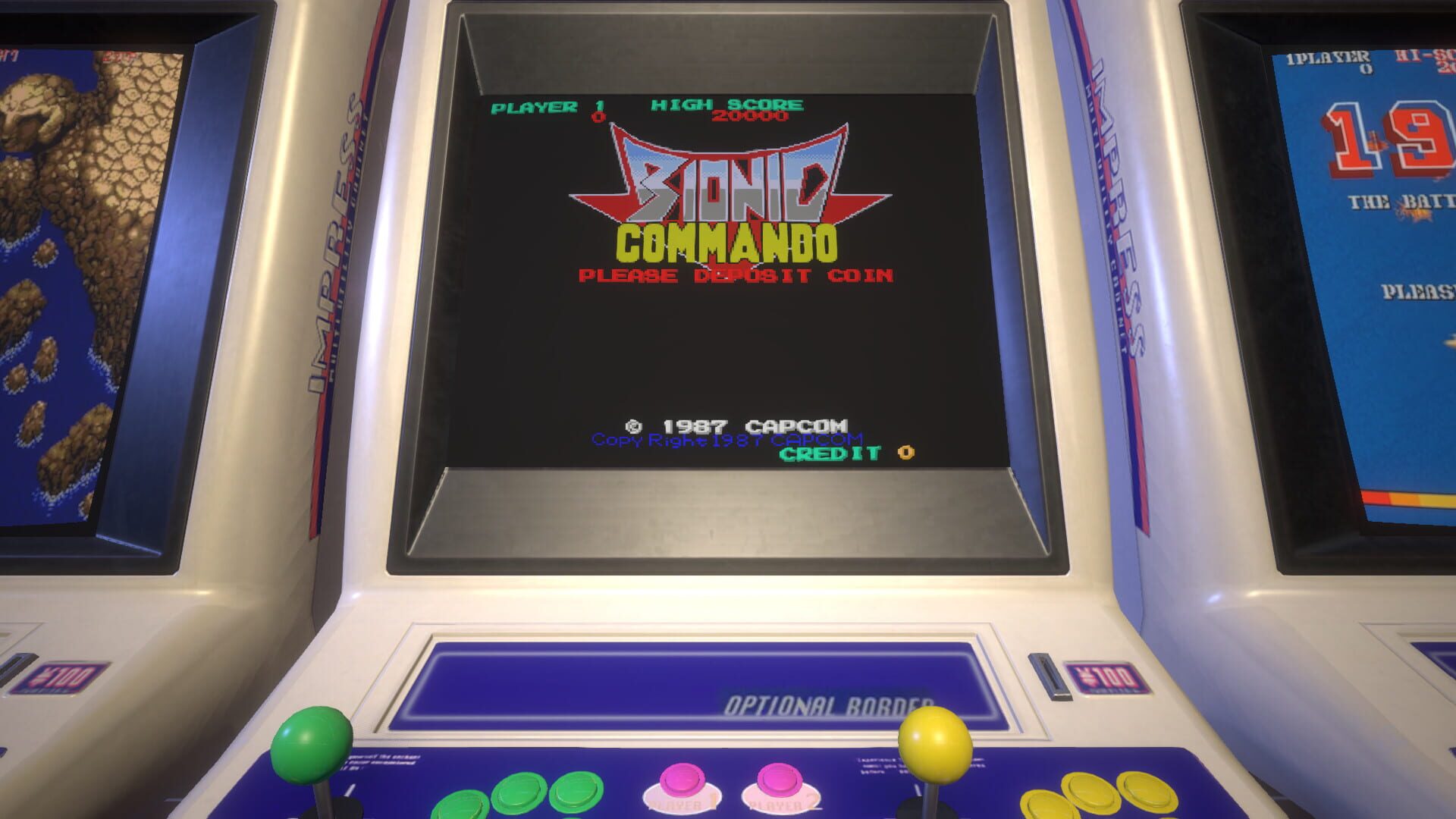 Screenshot for Capcom Arcade Stadium: Bionic Commando