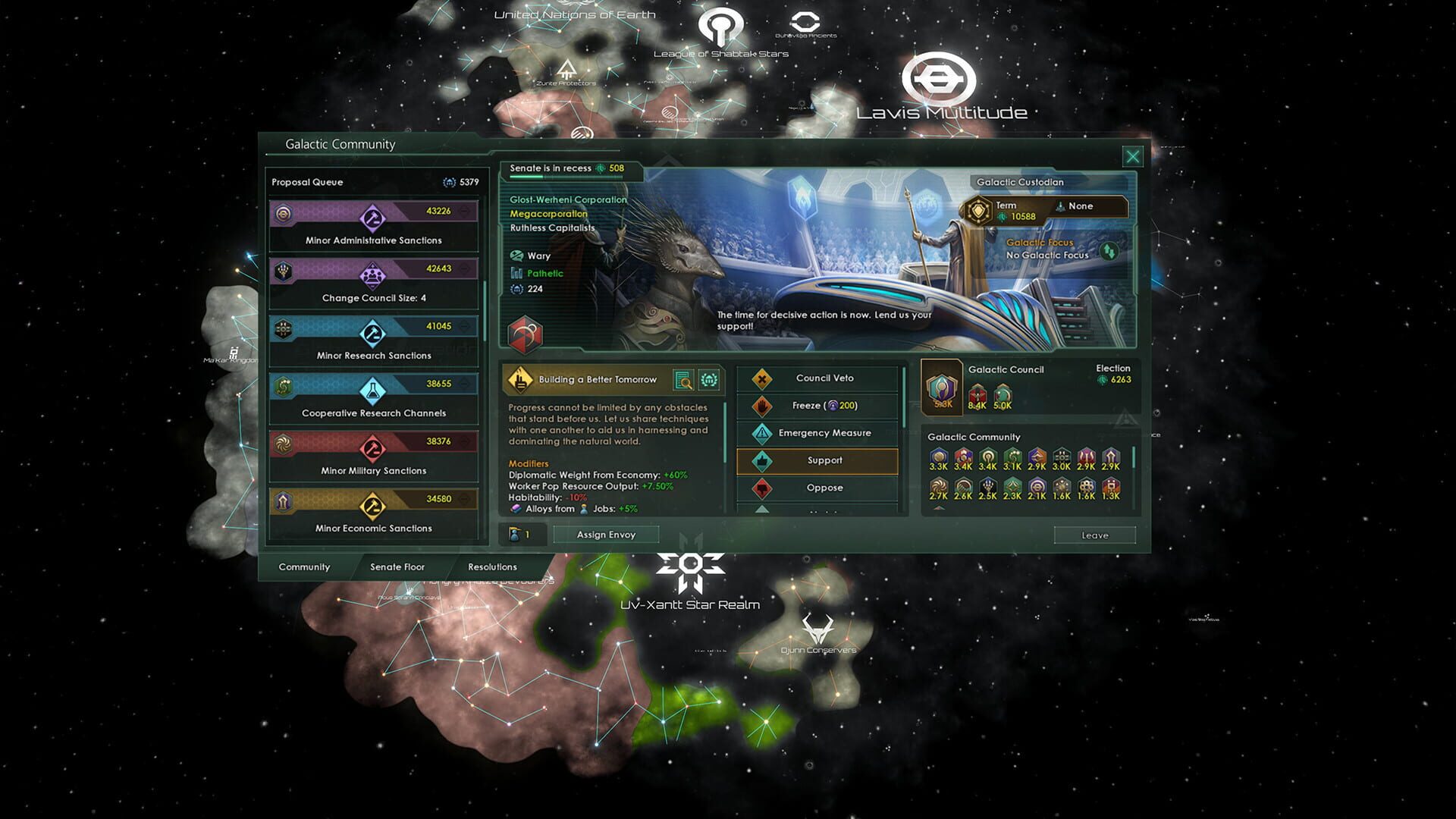 Screenshot for Stellaris: Nemesis