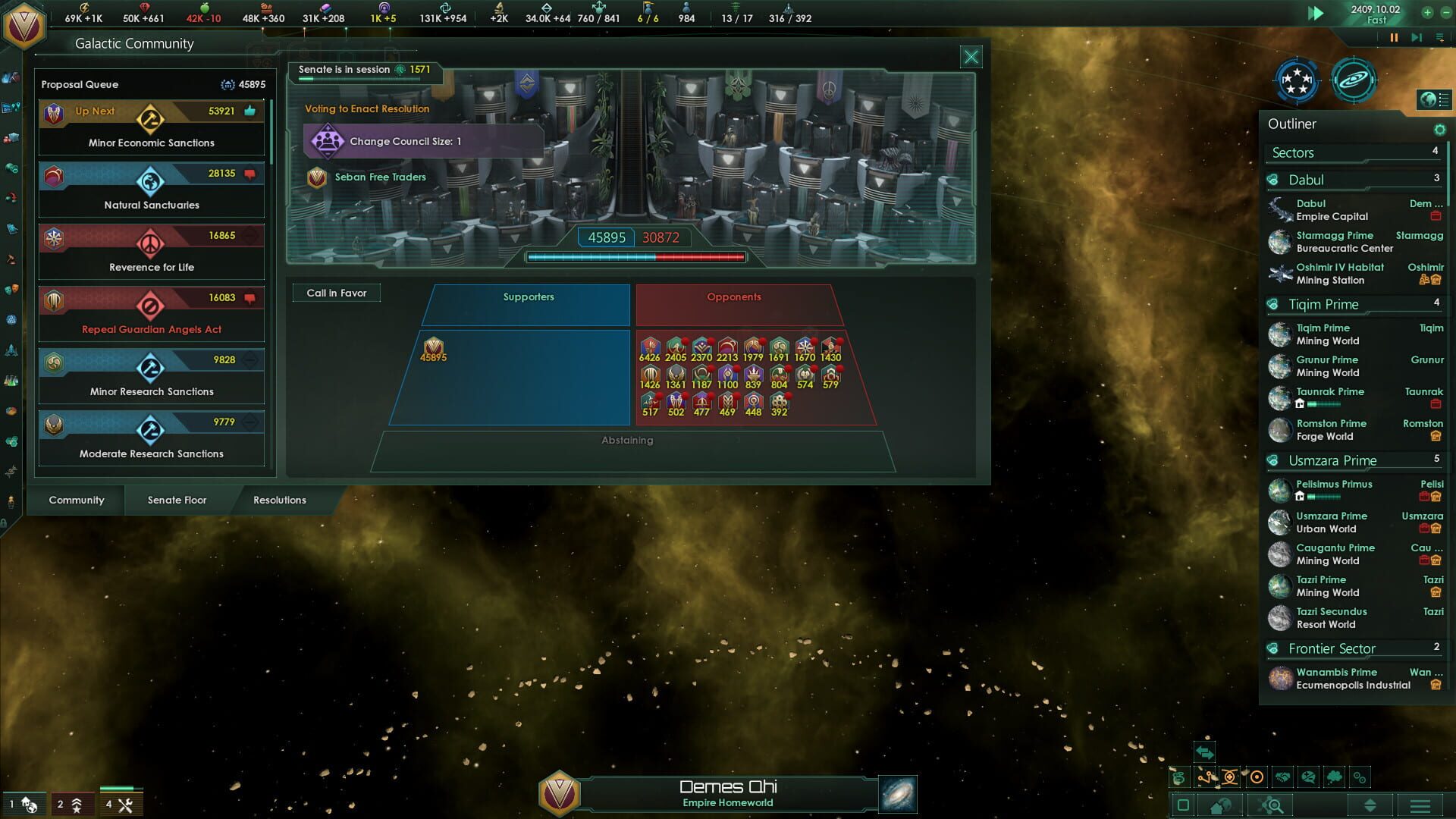 Screenshot for Stellaris: Federations