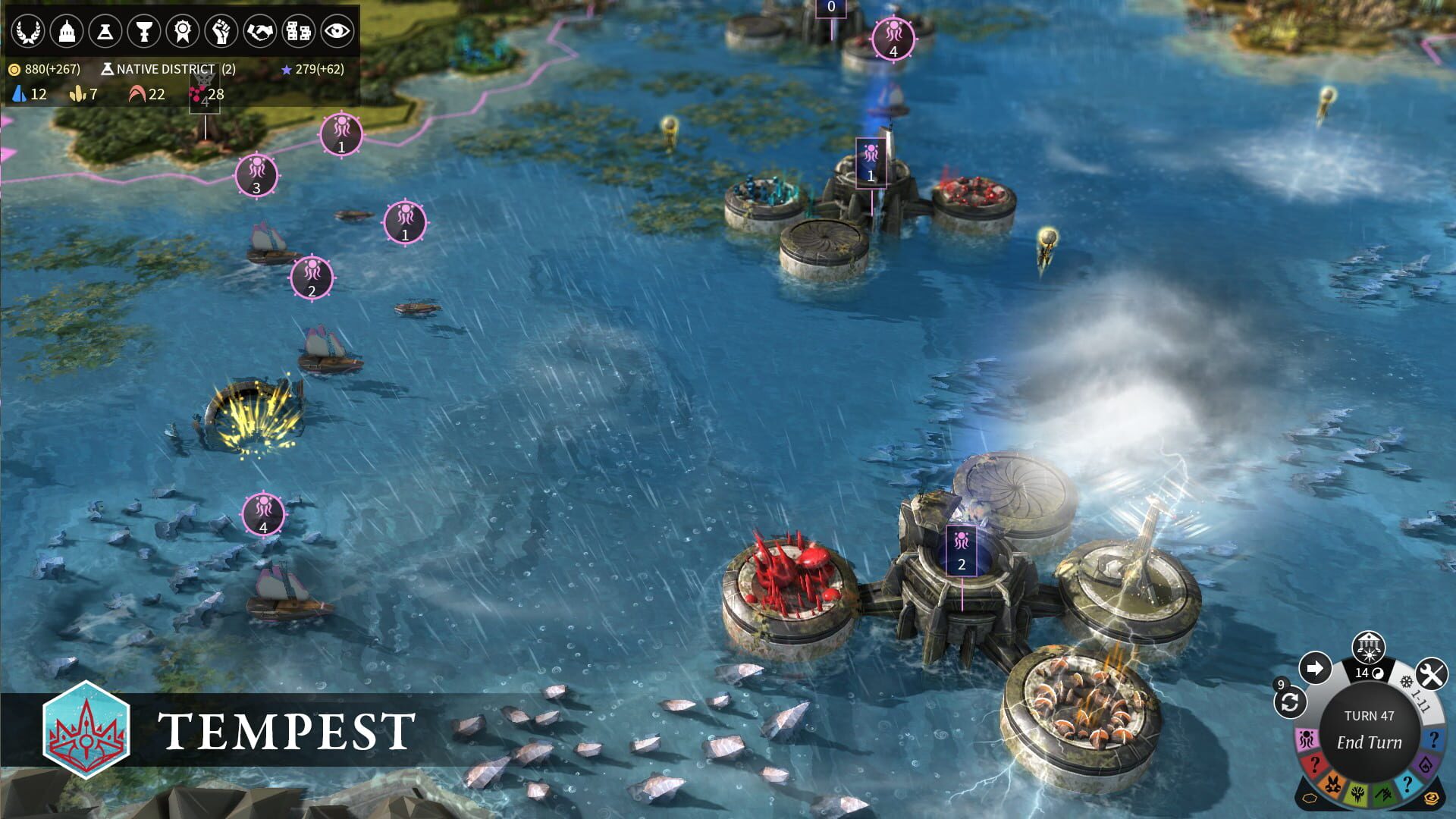 Screenshot for Endless Legend: Tempest
