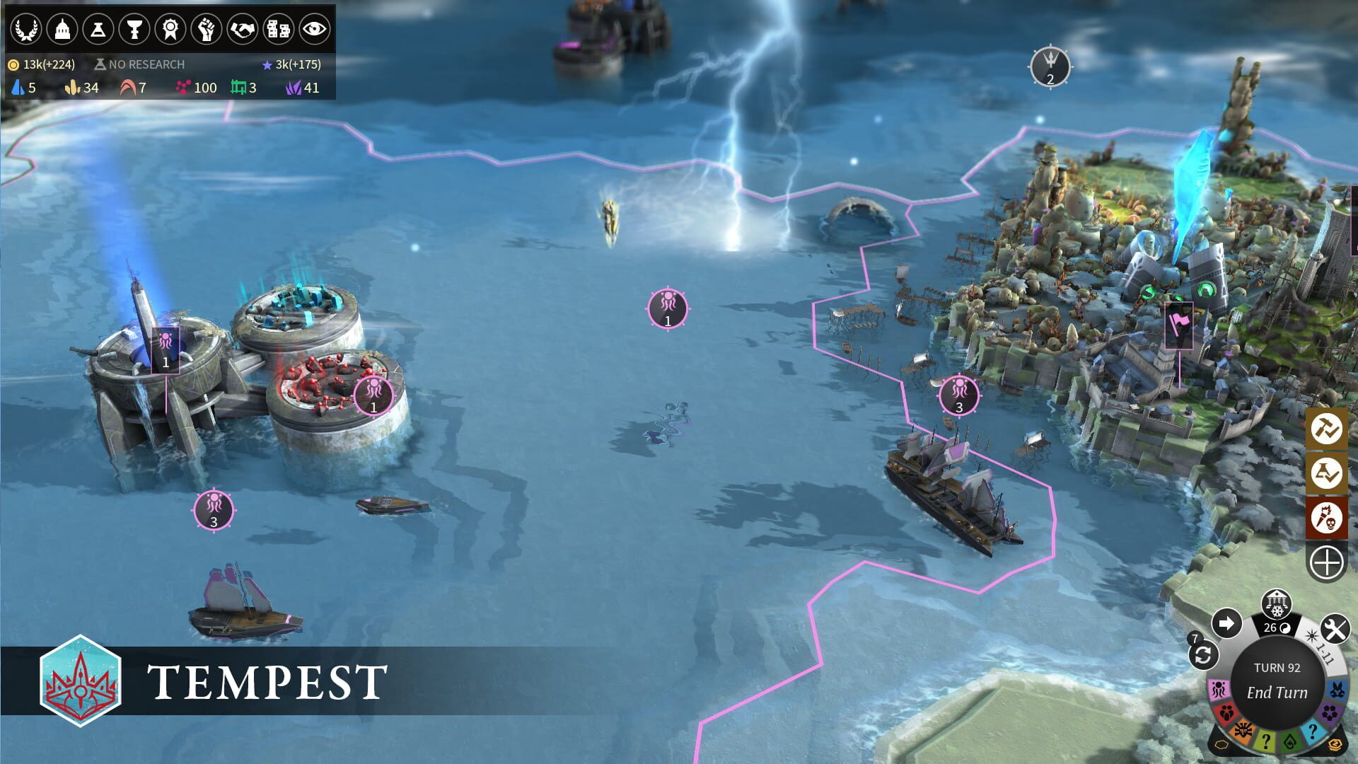 Screenshot for Endless Legend: Tempest