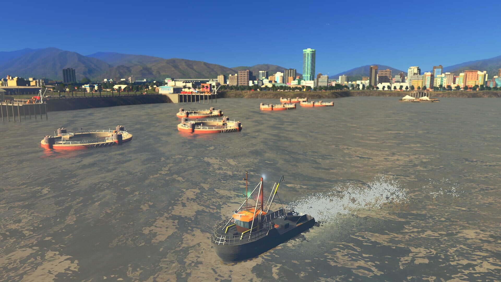 Screenshot for Cities: Skylines - Sunset Harbor