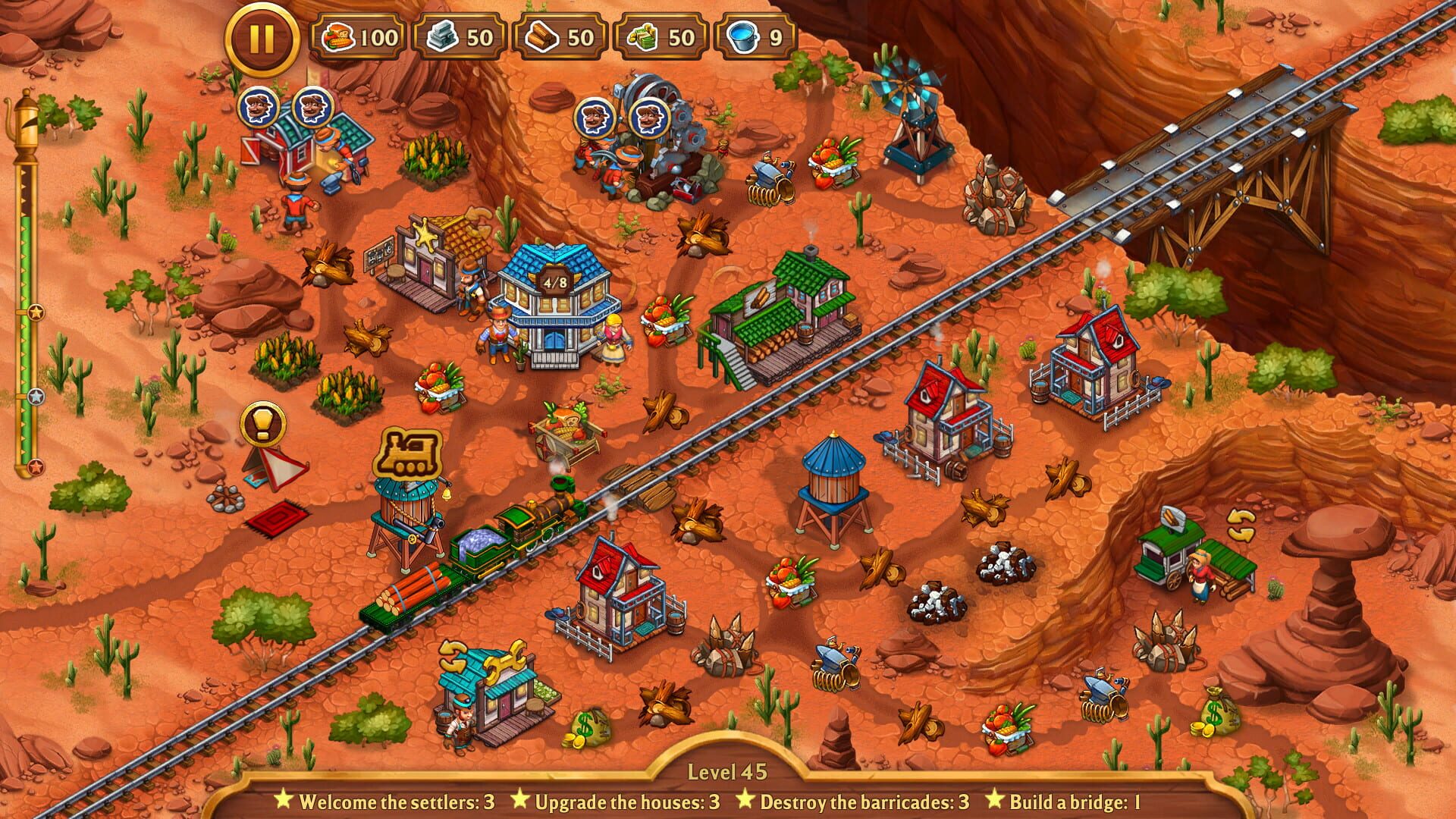 Screenshot for Golden Rails: Small Town Story
