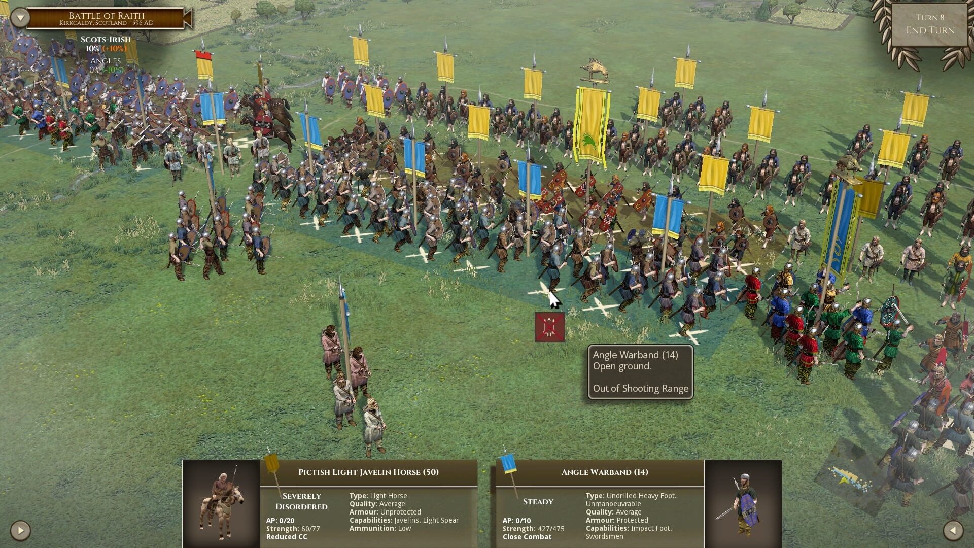 Screenshot for Field of Glory II: Age of Belisarius