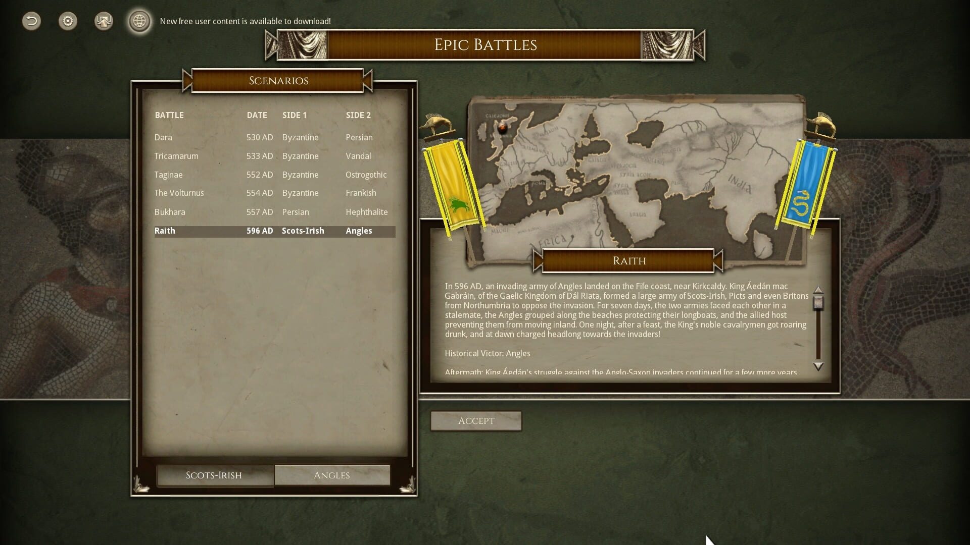 Screenshot for Field of Glory II: Age of Belisarius