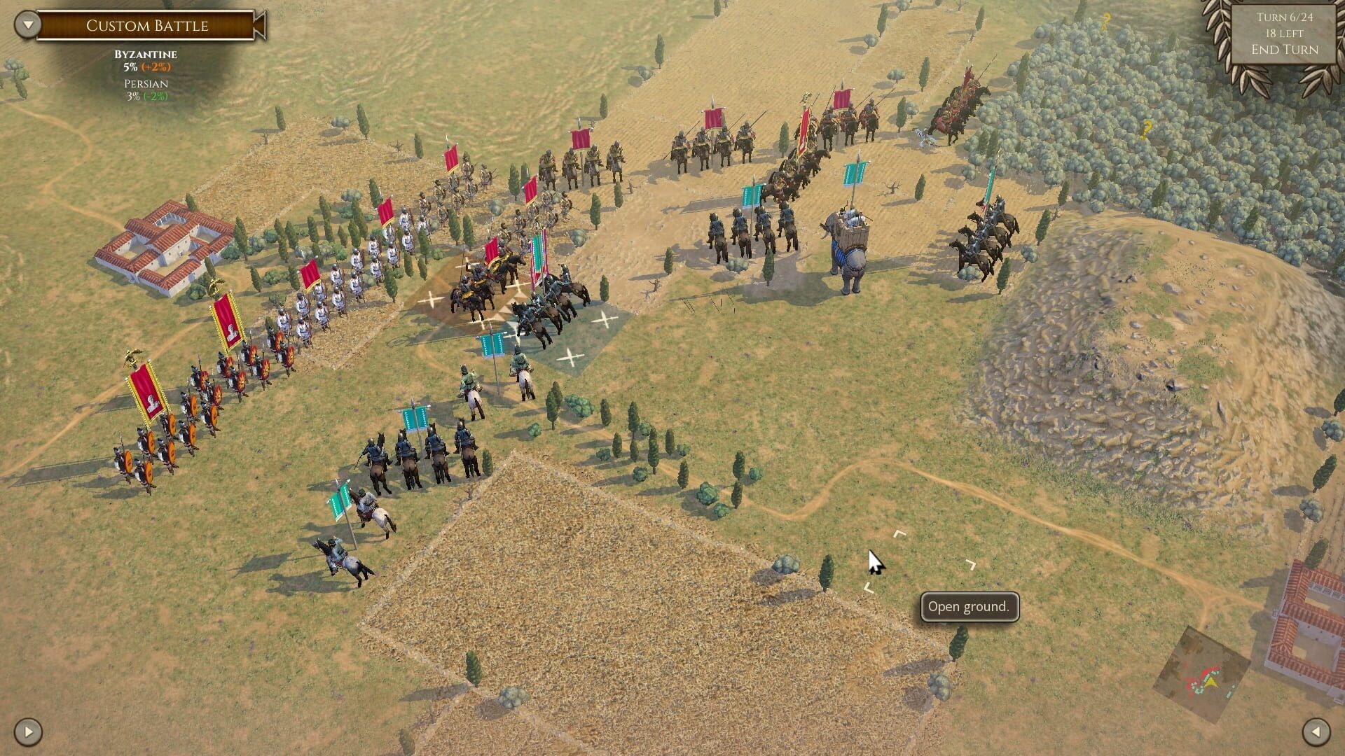 Screenshot for Field of Glory II: Age of Belisarius
