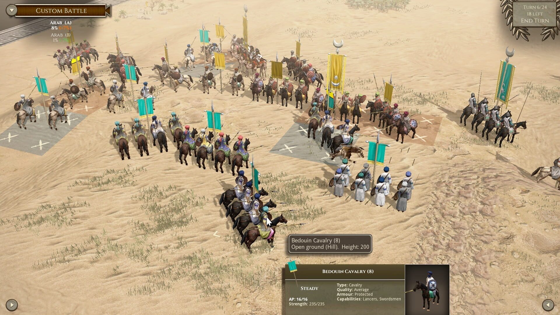 Screenshot for Field of Glory II: Age of Belisarius