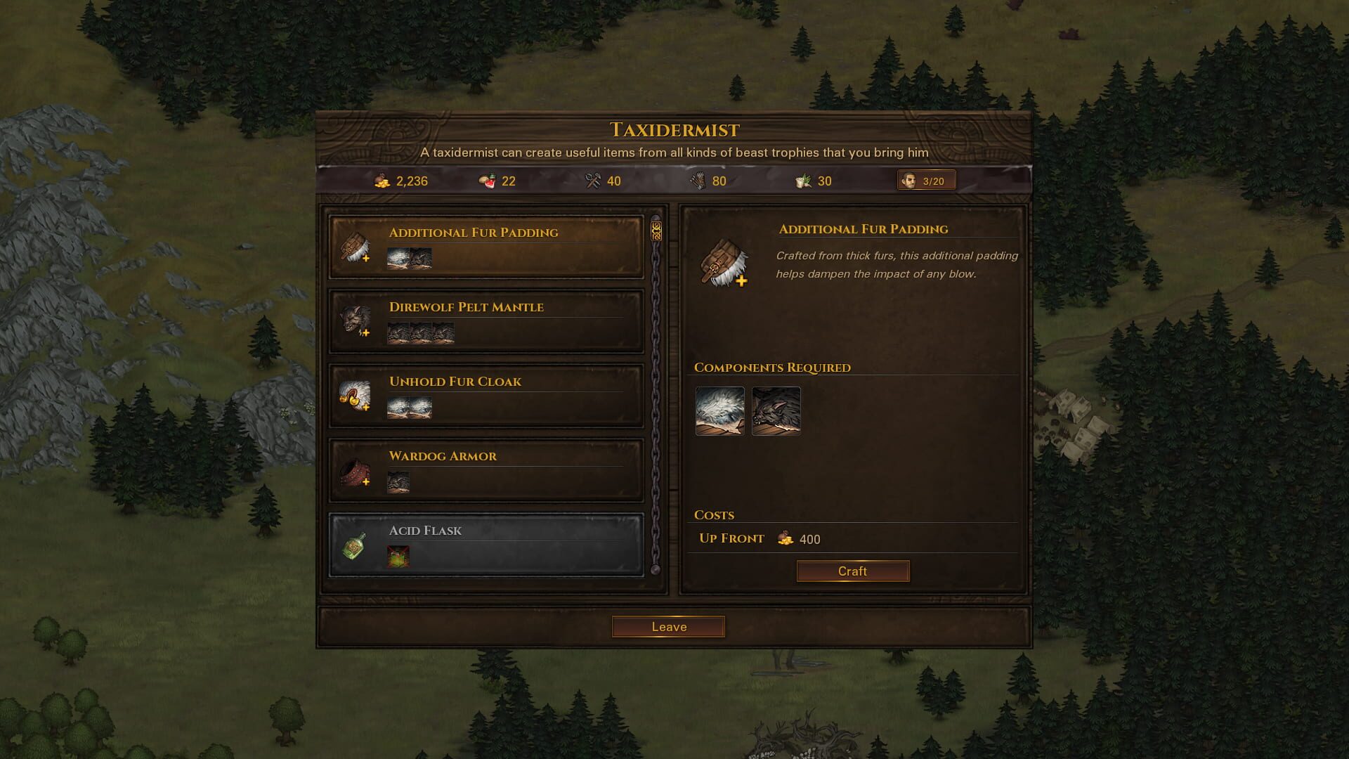 Screenshot for Battle Brothers: Beasts & Exploration