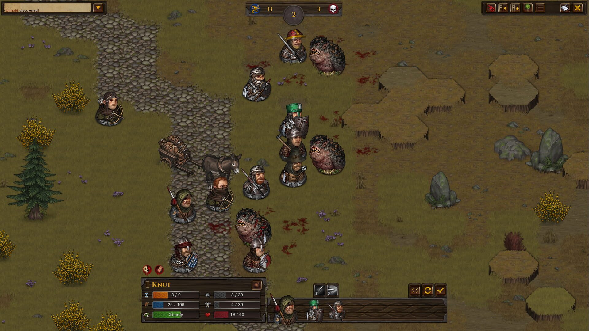 Screenshot for Battle Brothers: Beasts & Exploration