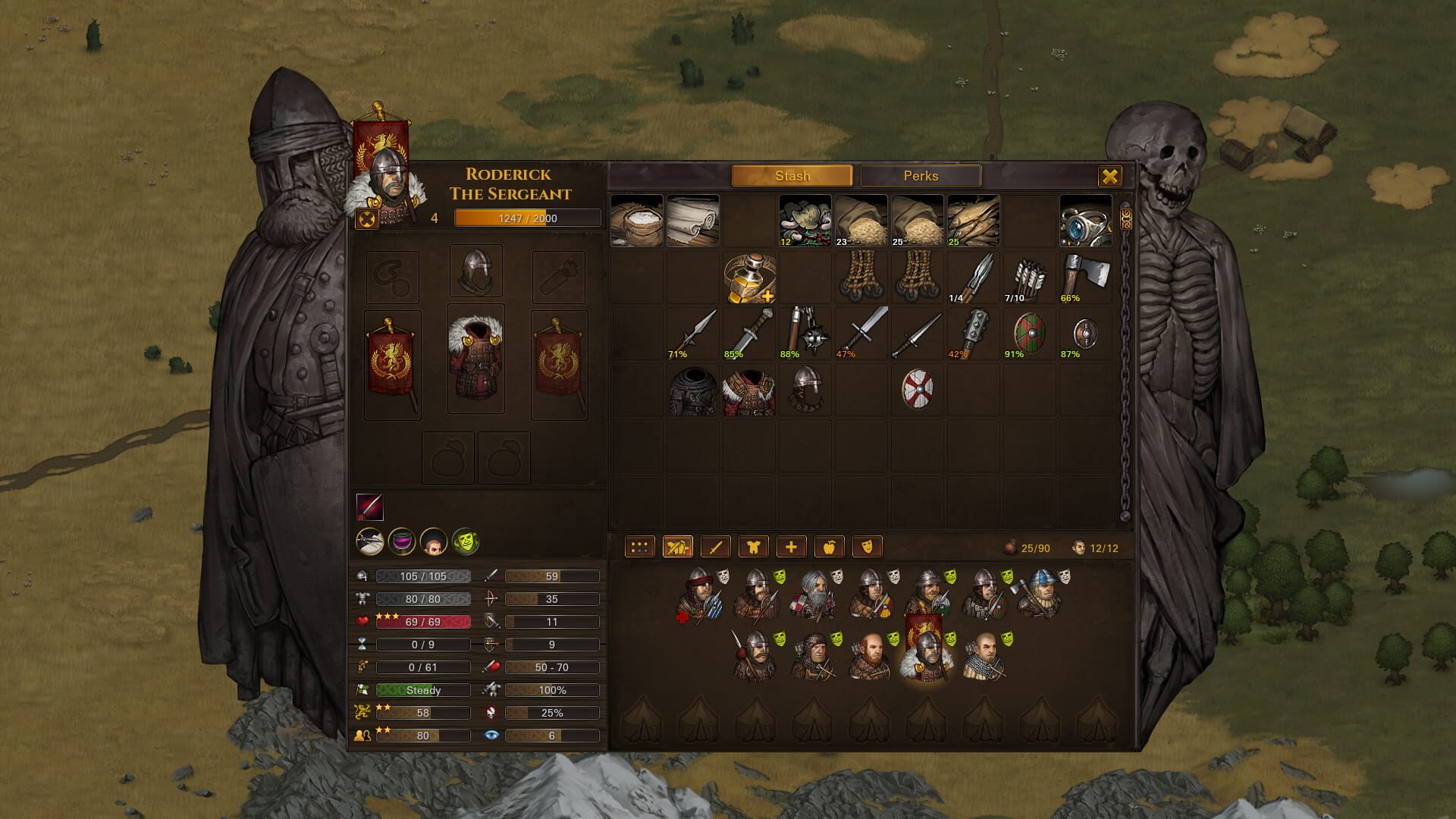 Screenshot for Battle Brothers: Beasts & Exploration