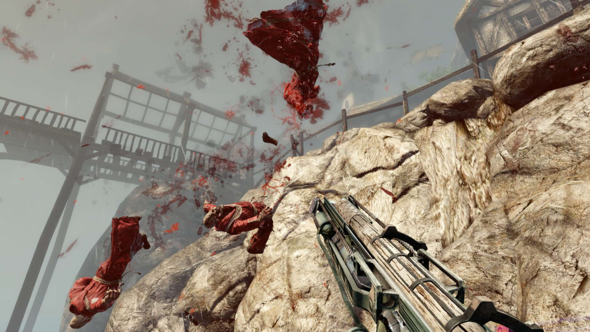 Screenshot for Painkiller: Hell & Damnation - Demonic Vacation at the Blood Sea