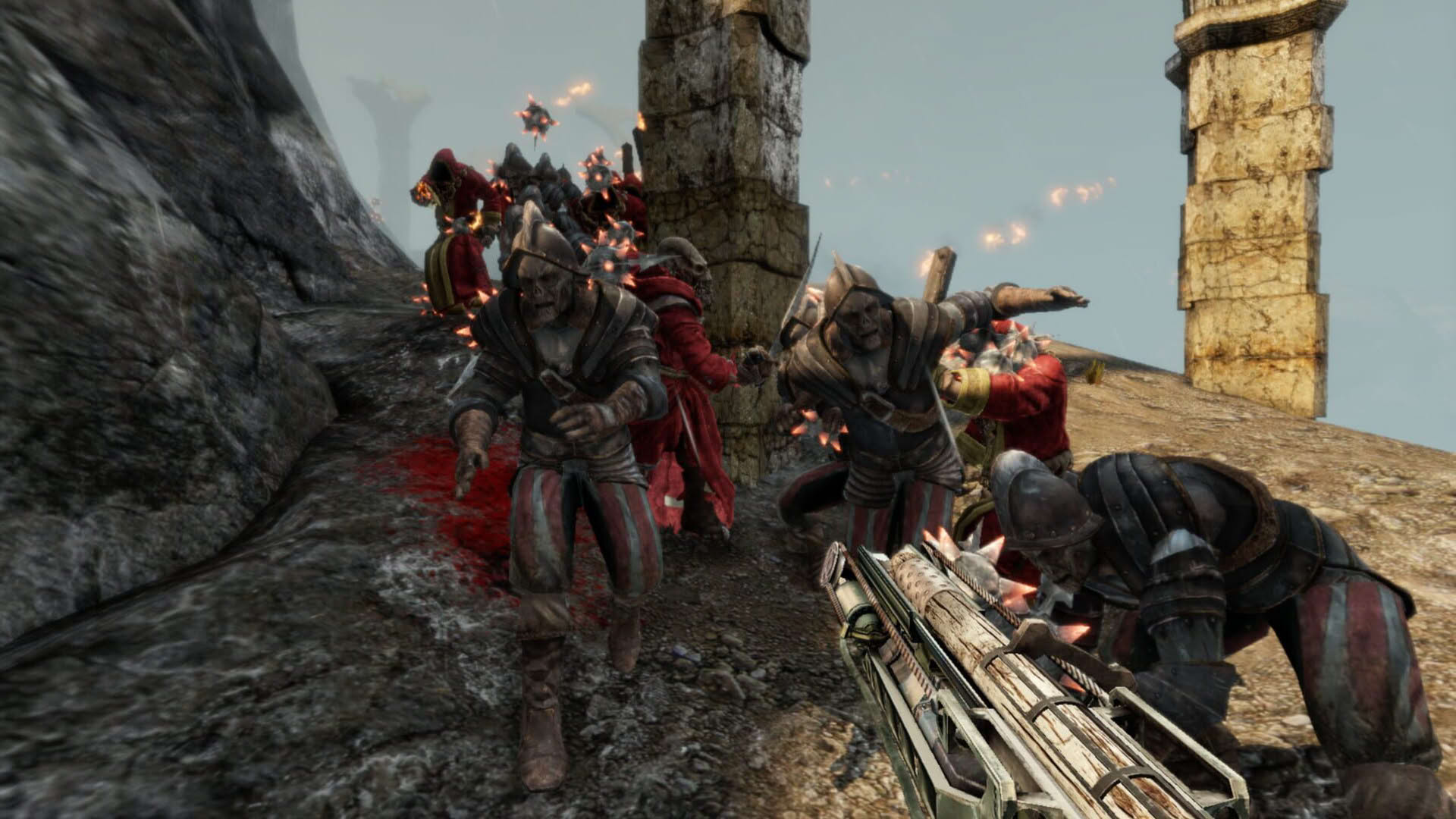 Screenshot for Painkiller: Hell & Damnation - Demonic Vacation at the Blood Sea