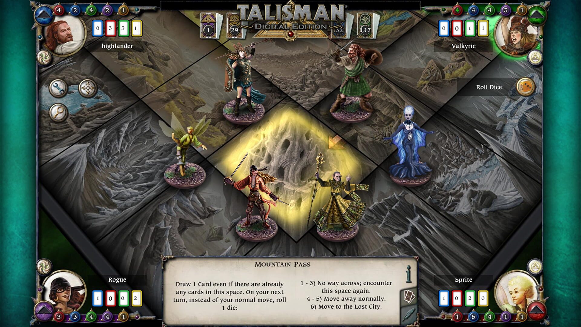Screenshot for Talisman: Digital Edition - The Highland