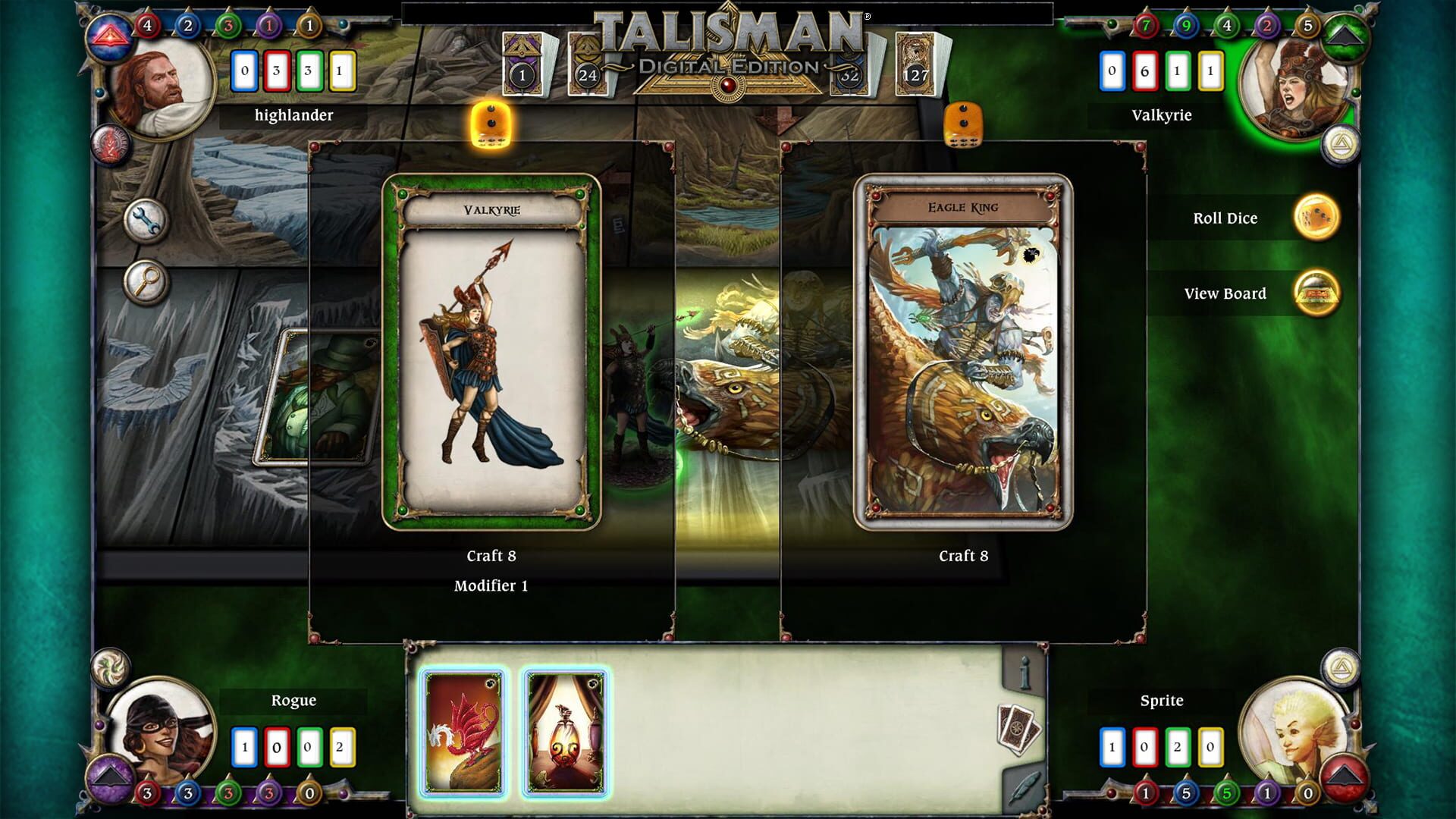Screenshot for Talisman: Digital Edition - The Highland