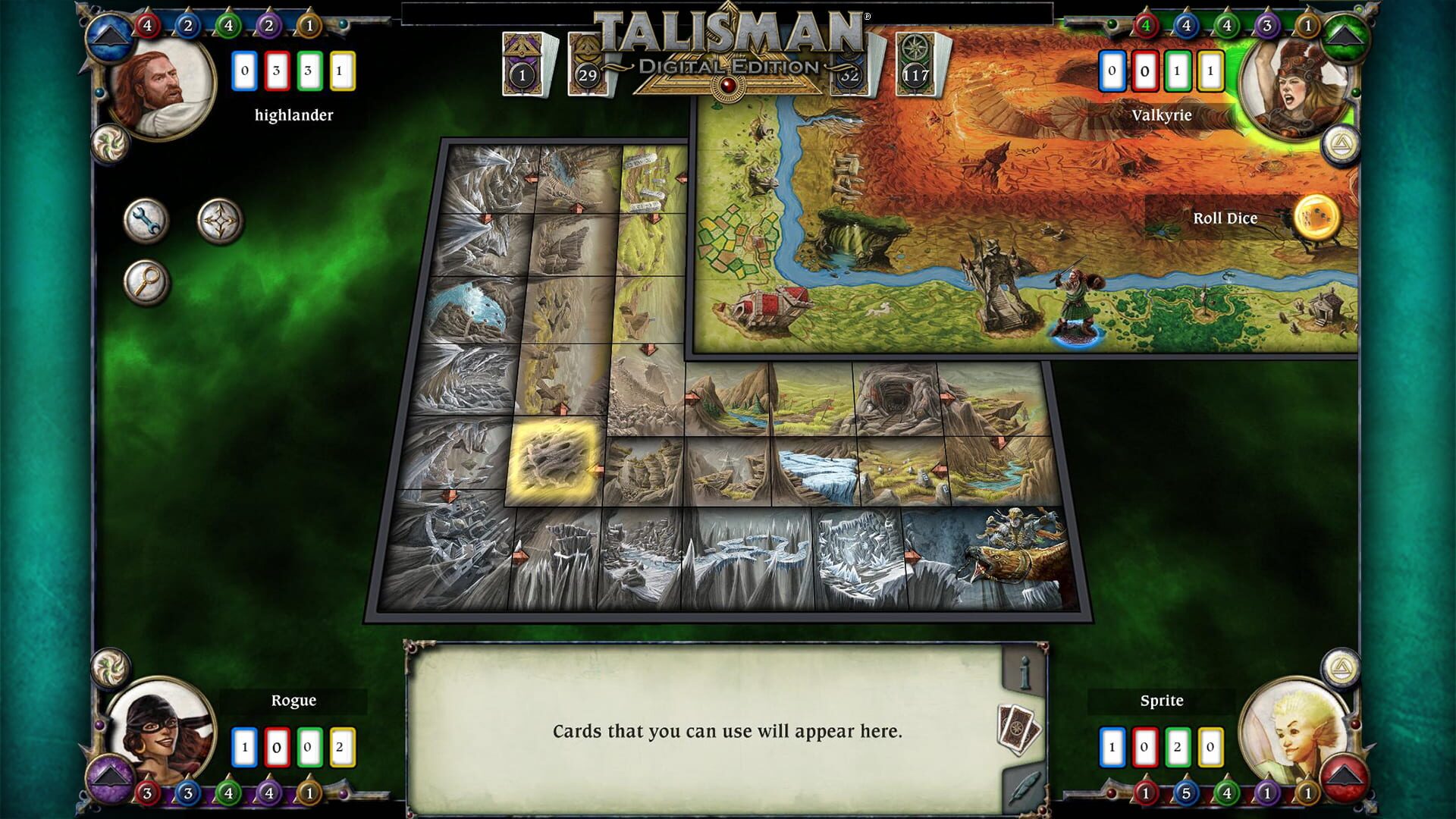 Screenshot for Talisman: Digital Edition - The Highland