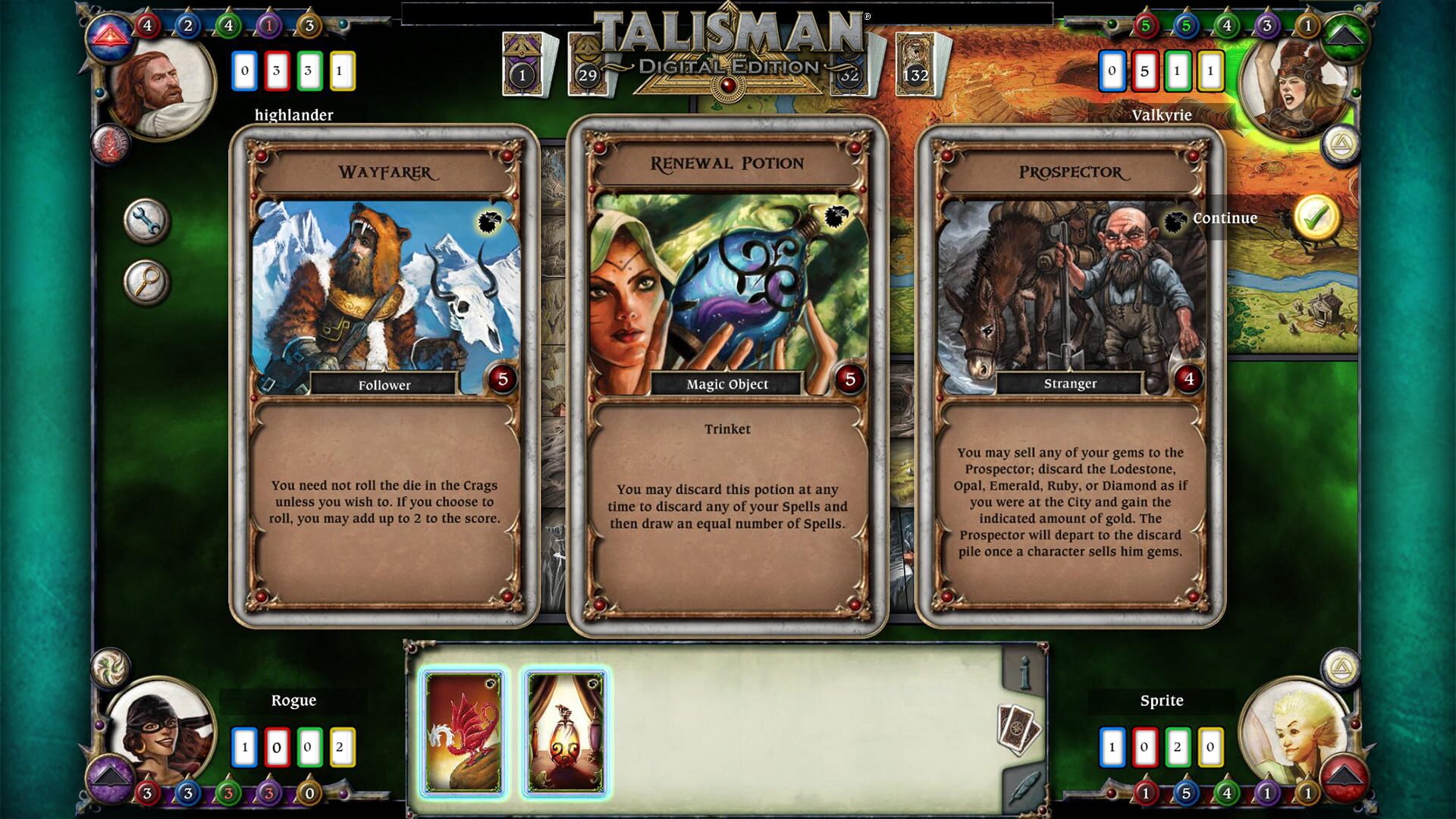 Screenshot for Talisman: Digital Edition - The Highland