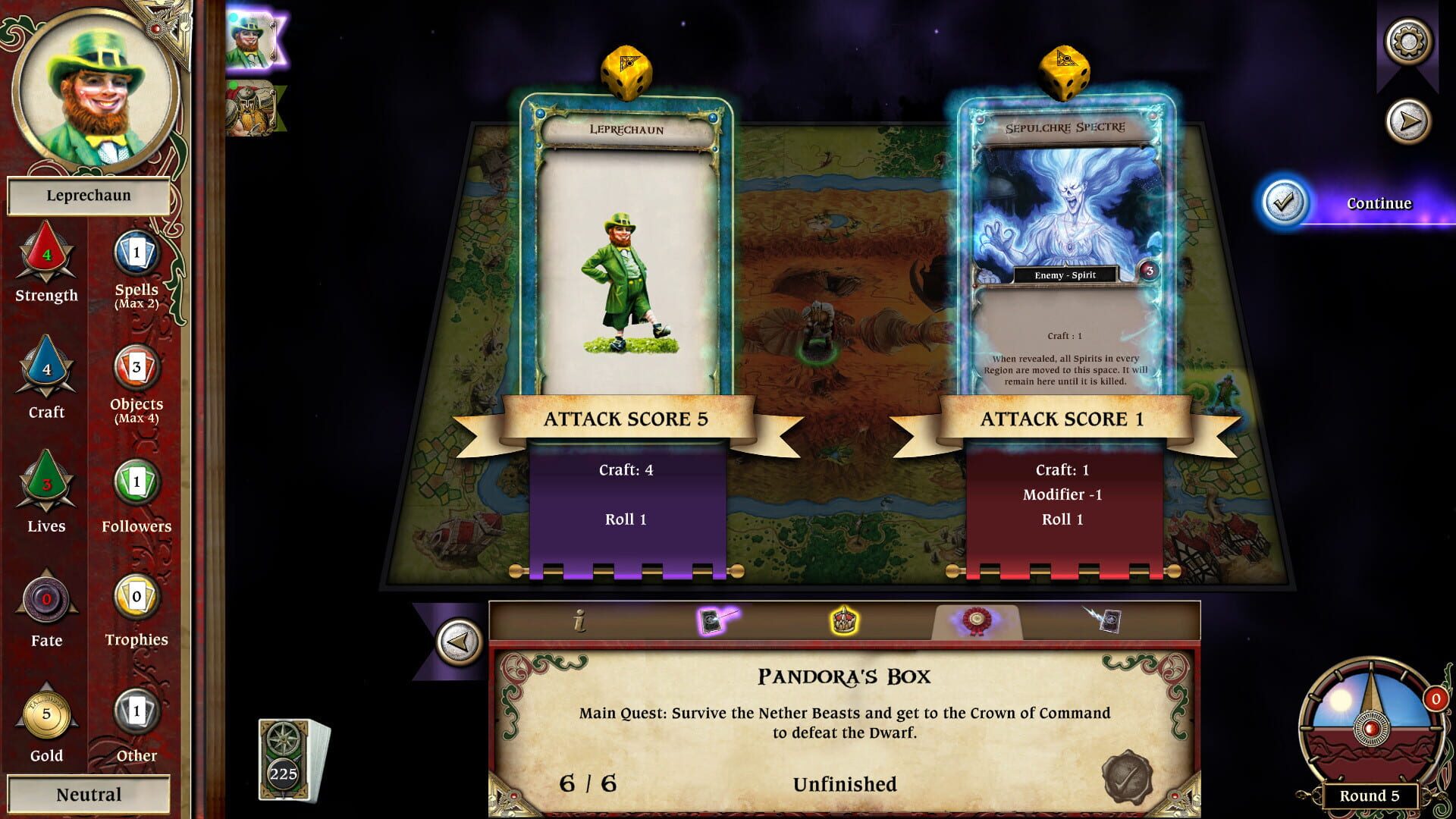 Screenshot for Talisman: Origins - The Legend of Pandora's Box