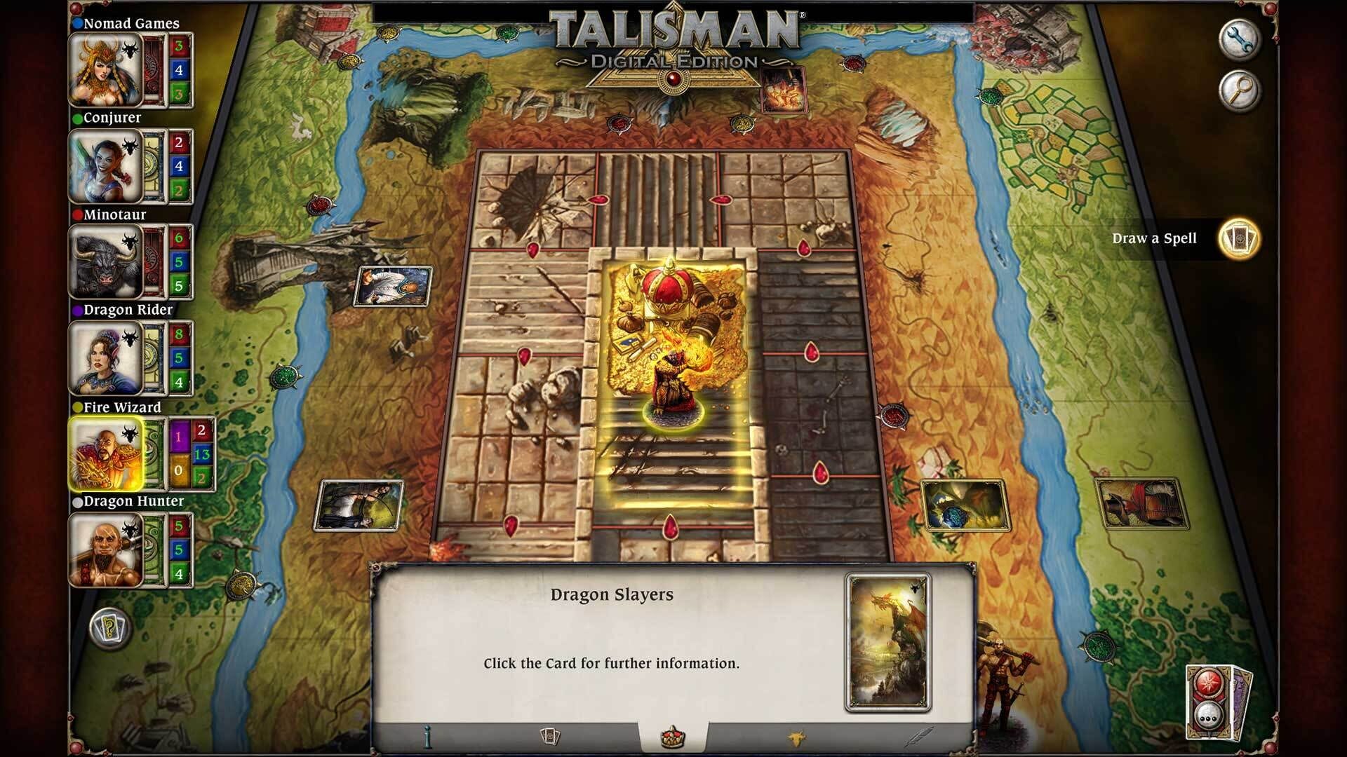 Screenshot for Talisman: The Dragon