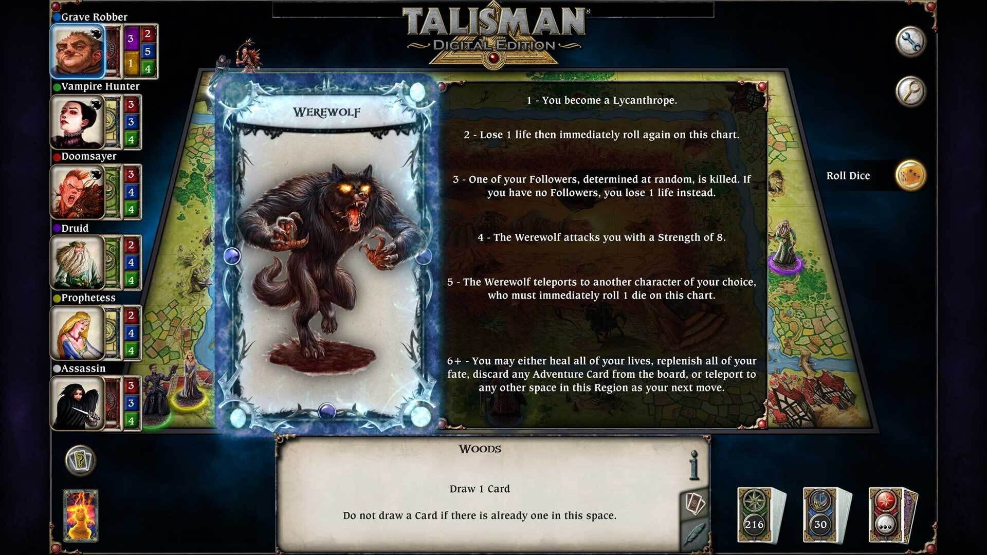 Screenshot for Talisman: Digital Edition - The Blood Moon