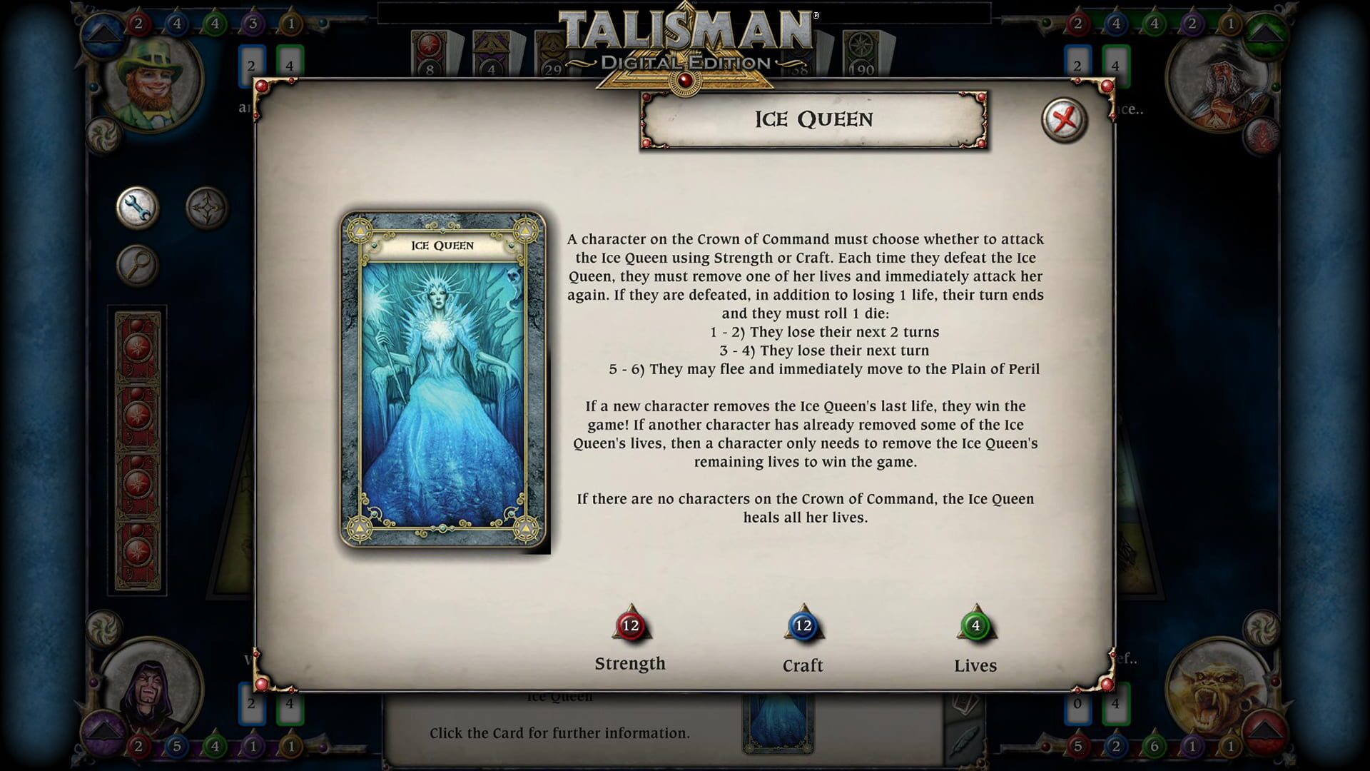 Screenshot for Talisman: Digital Edition - The Frostmarch