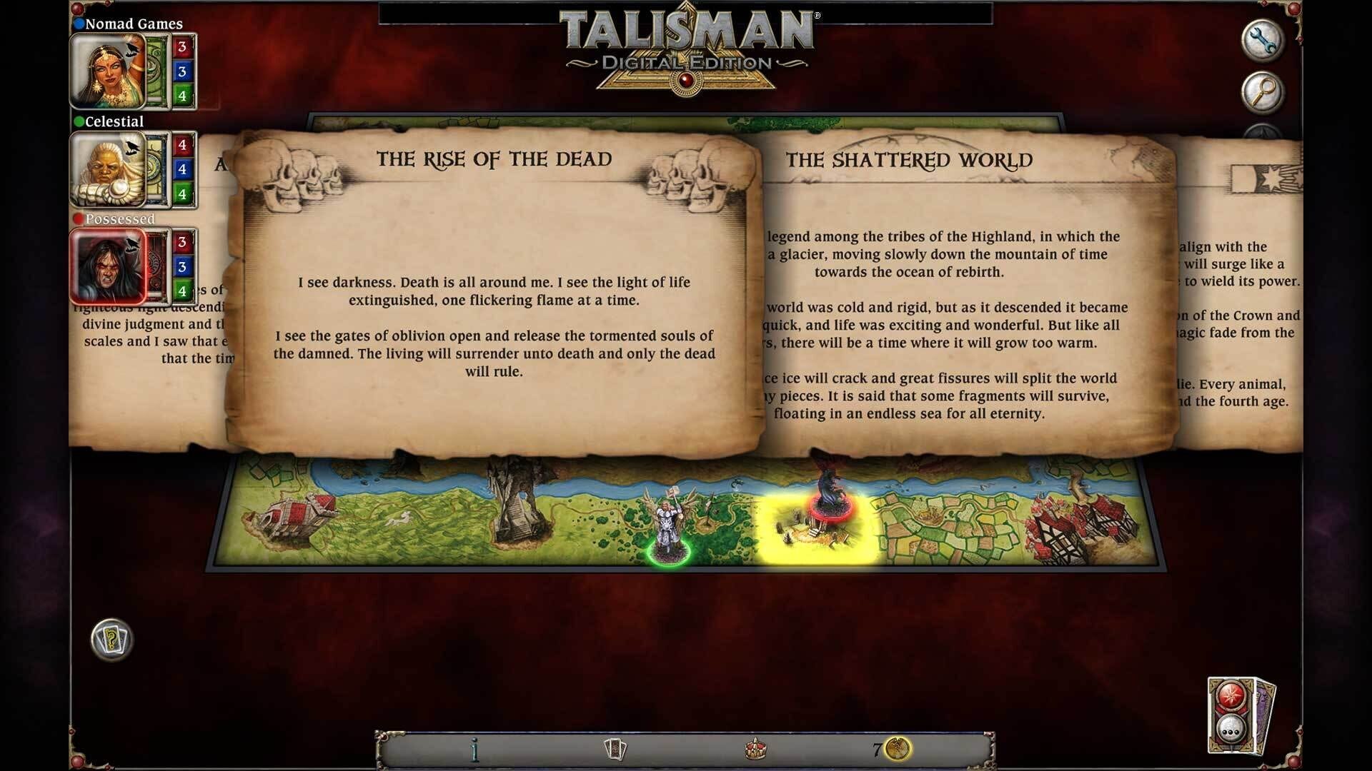 Screenshot for Talisman: The Harbinger