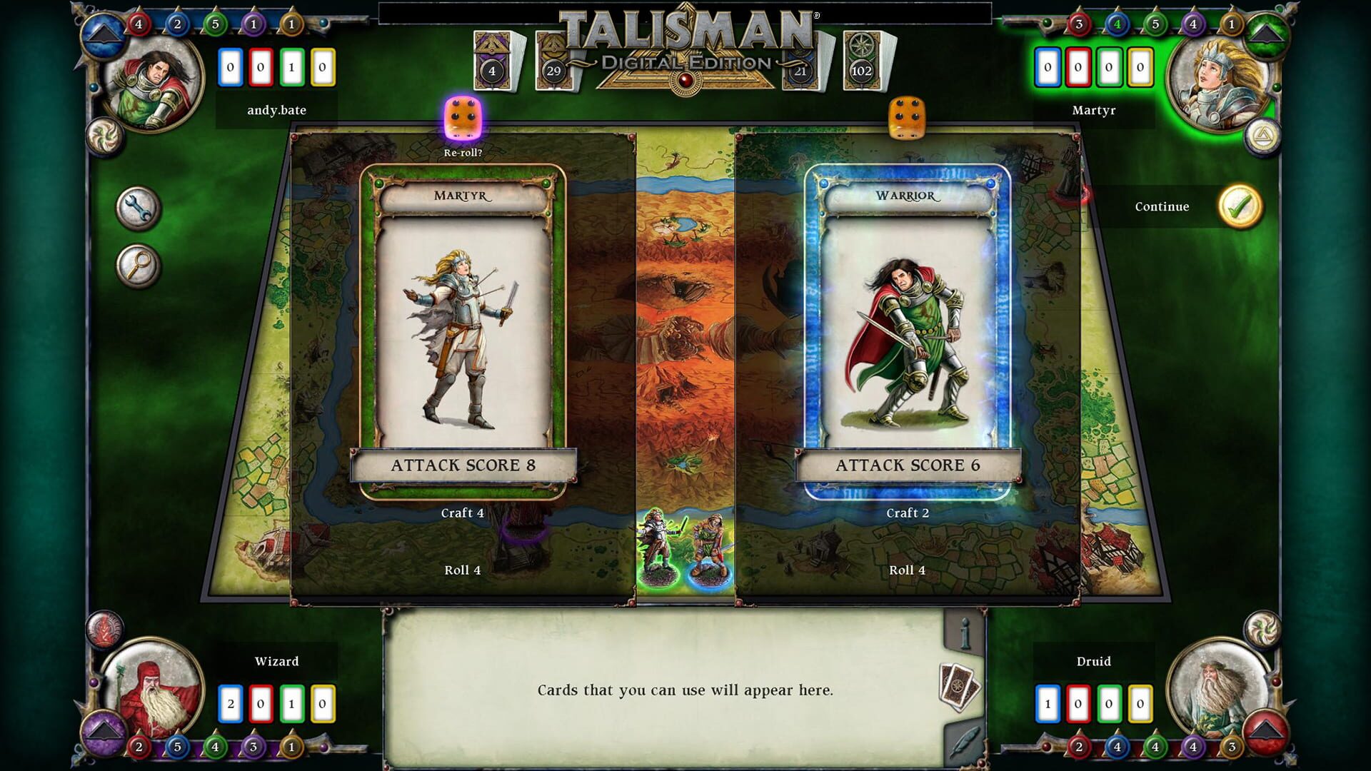 Screenshot for Talisman: Digital Edition - Martyr