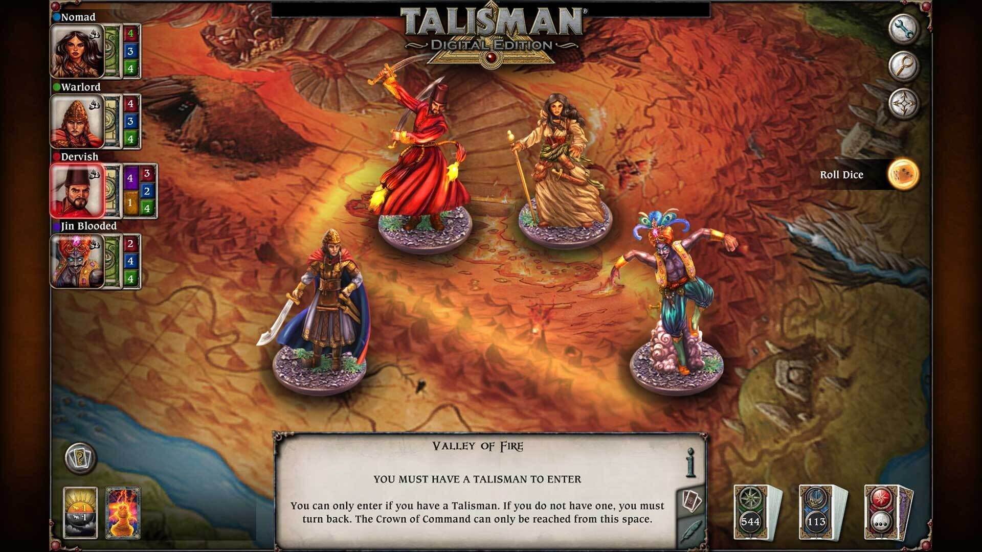 Screenshot for Talisman: The Firelands