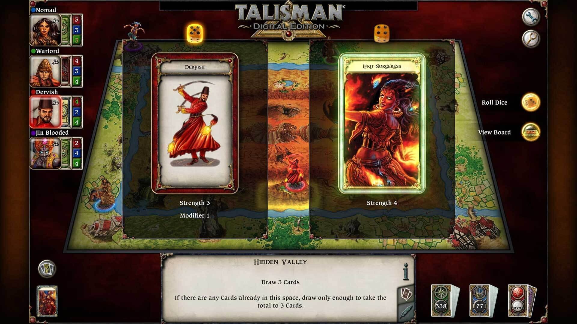 Screenshot for Talisman: The Firelands