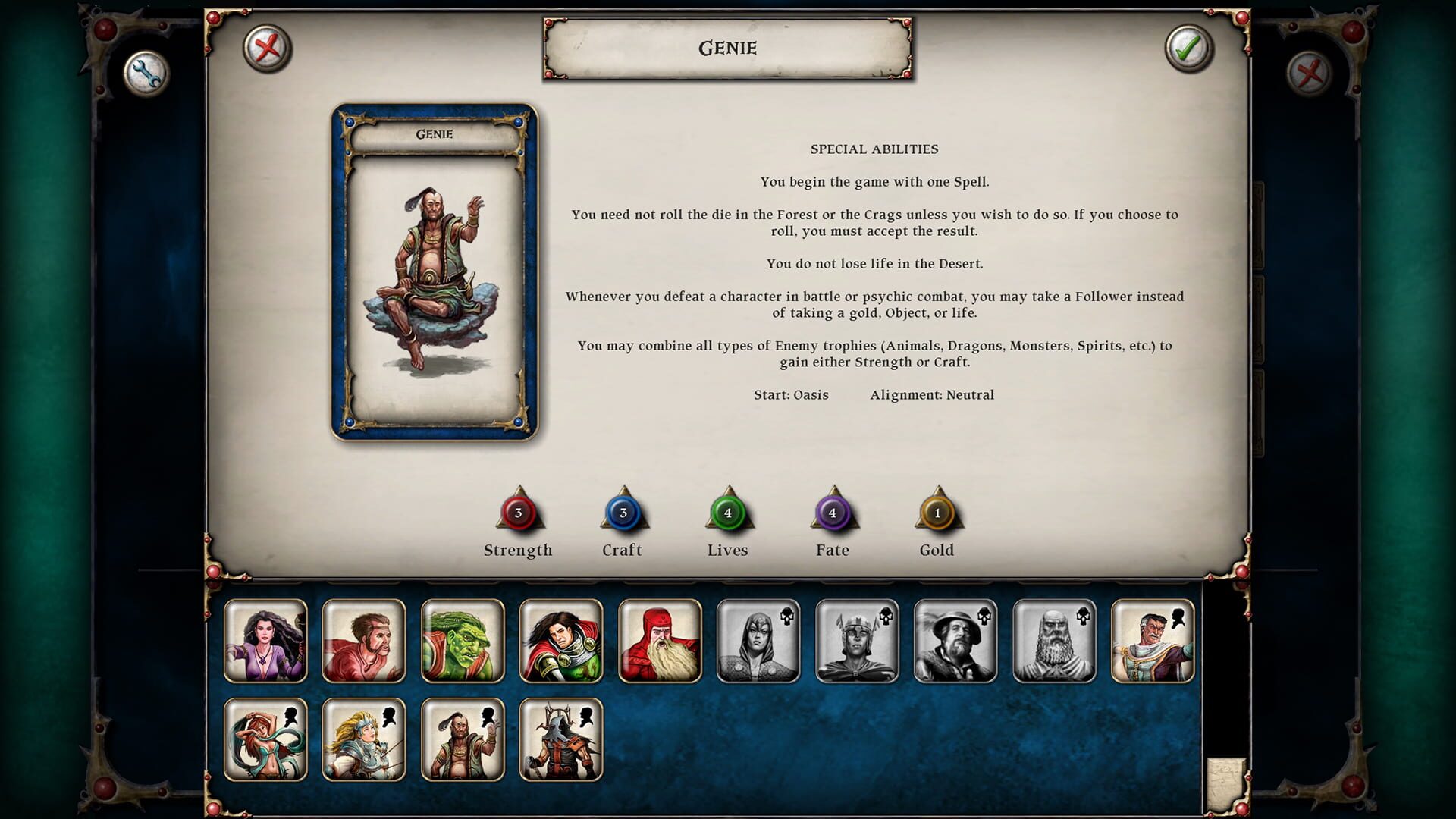 Screenshot for Talisman: Digital Edition - Genie